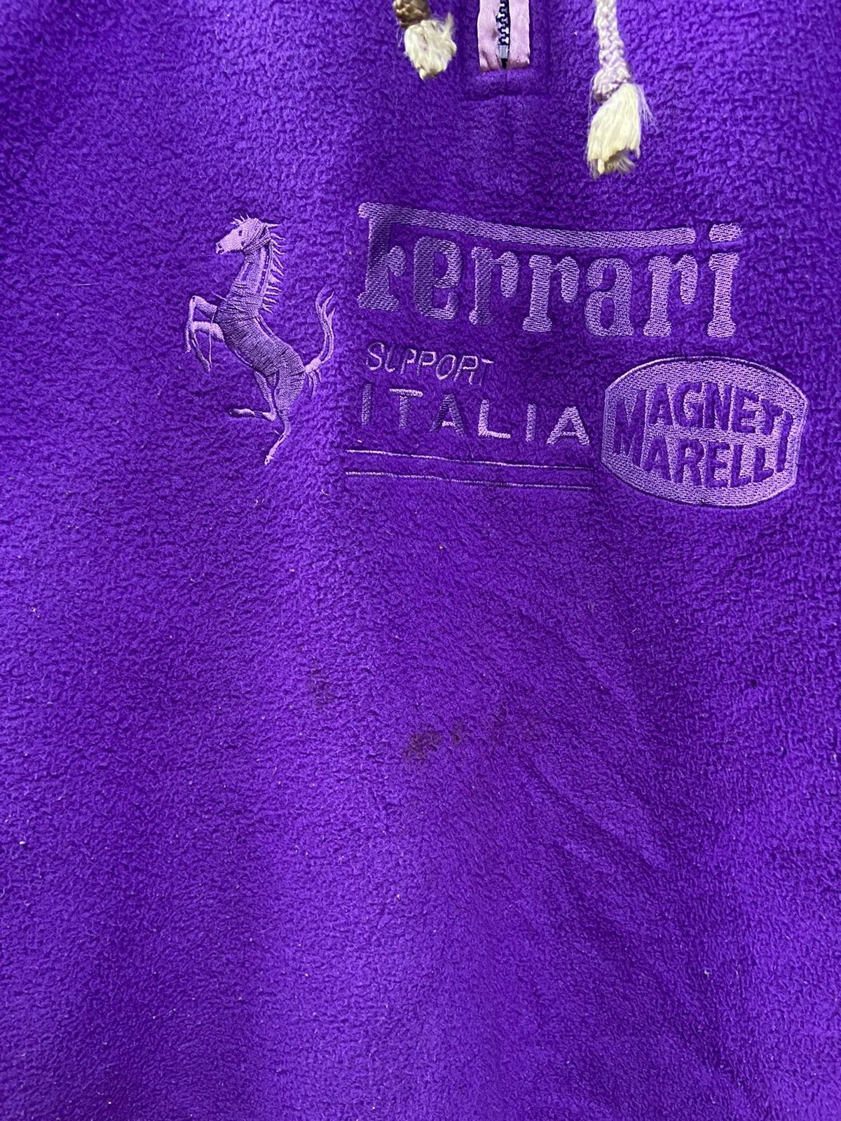 Ferrari × Vintage Vintage 90s Magneti Marelli Ferrari Racing Fleece Size US L / EU 52-54 / 3 - 4 Thumbnail