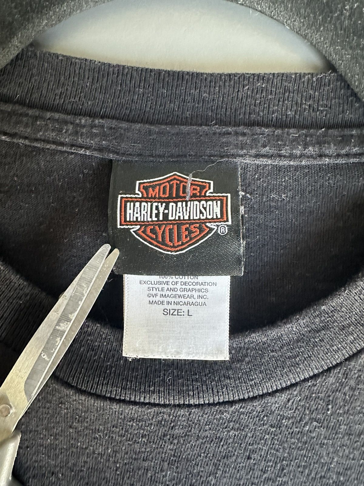 Harley Davidson × Vintage T-shirt Harley Davidson Germany Size US L / EU 52-54 / 3 - 3 Thumbnail