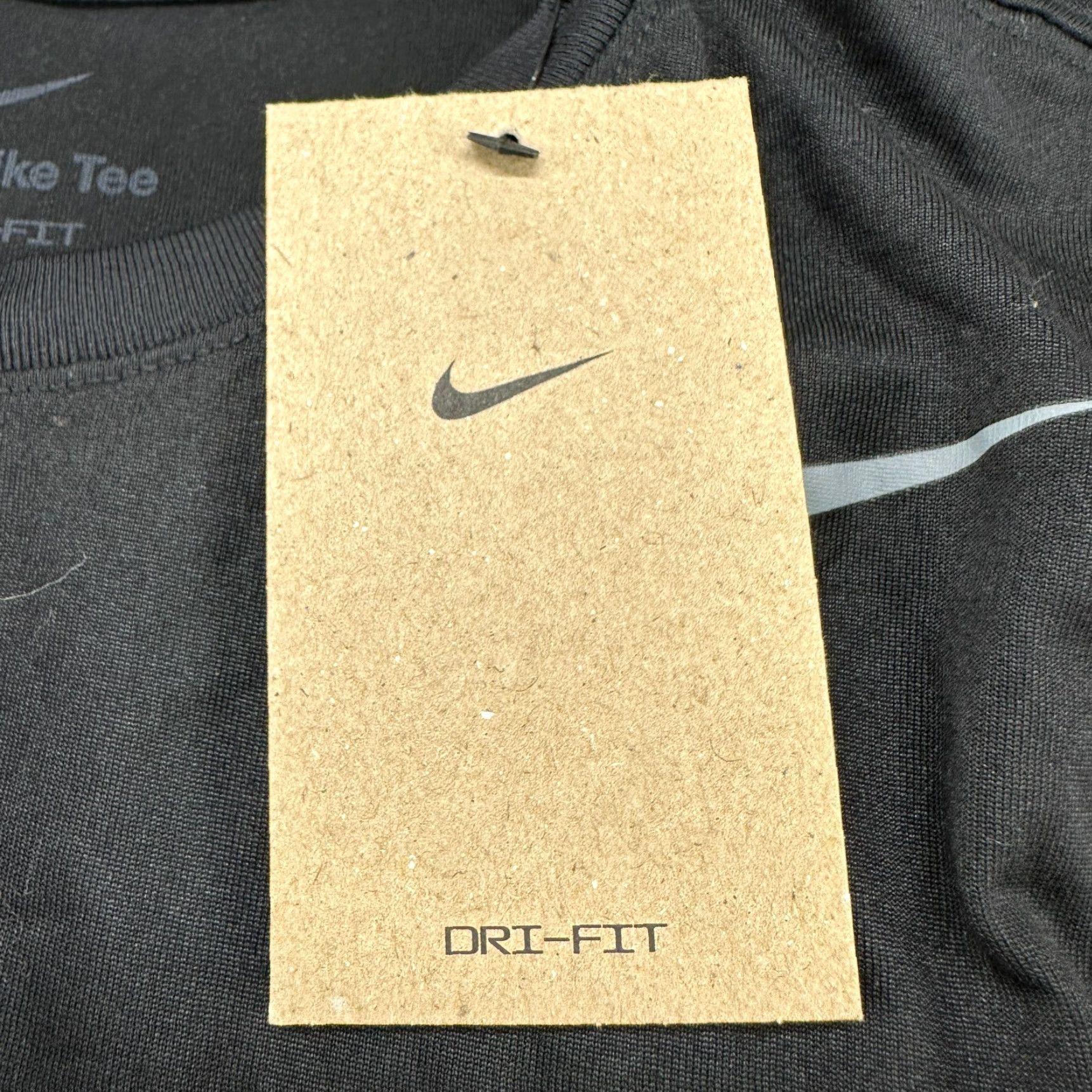 Nike Nike Shirt Mens Small Black Nike Dri-Fit Swoosh Logo Run Move To Zero Juneteenth T-Shirt Short Sleeve Classic Logo Size US S / EU 44-46 / 1 - 2 Thumbnail