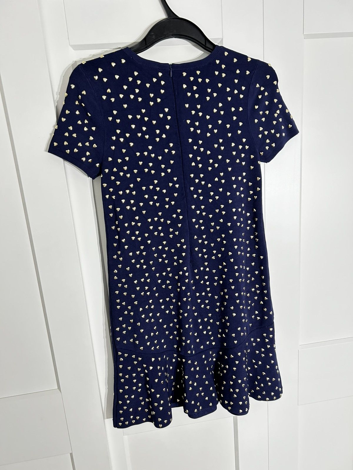 Michael Kors Michael Kors dress hearts navy blue studs frill 36 S Size S / US 4 / IT 40 - 3 Thumbnail