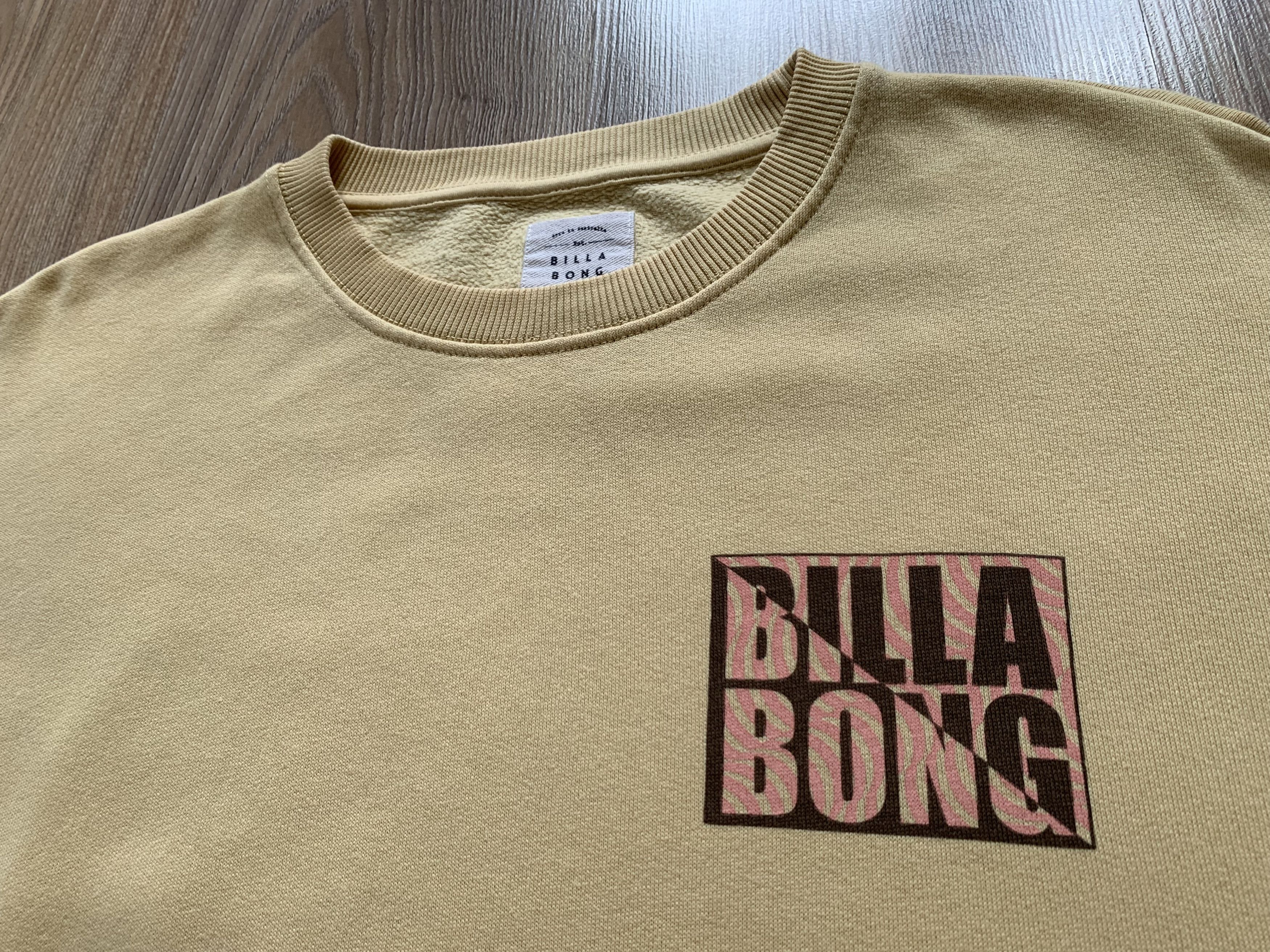 Billabong × Vintage Billabong Cotton Printed Sweatshirt Size US M / EU 48-50 / 2 - 5 Thumbnail