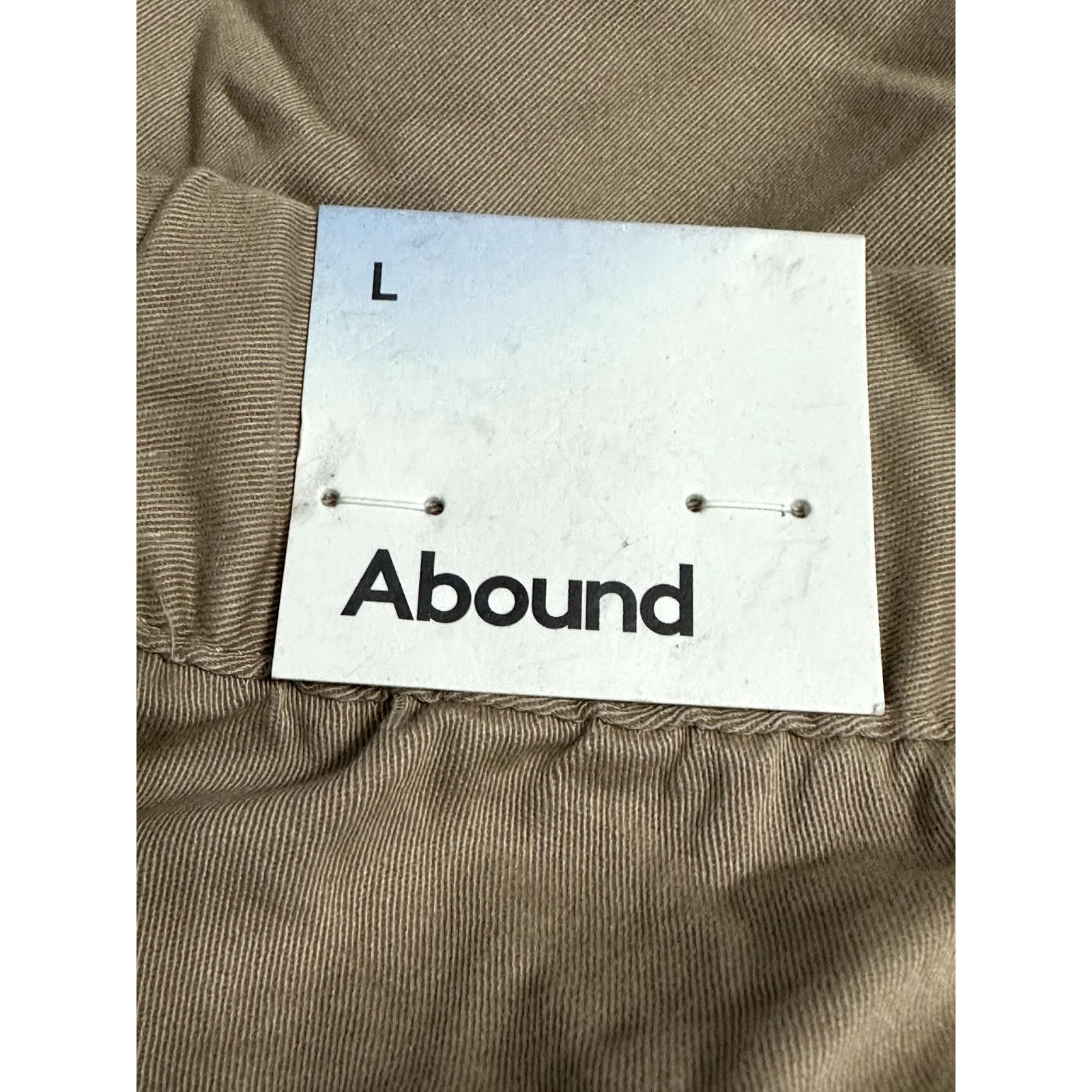 Other Abound Shorts Cargo Drawstring Elastic Tan/Khaki Men's L NWT Size US 34 / EU 50 - 7 Thumbnail
