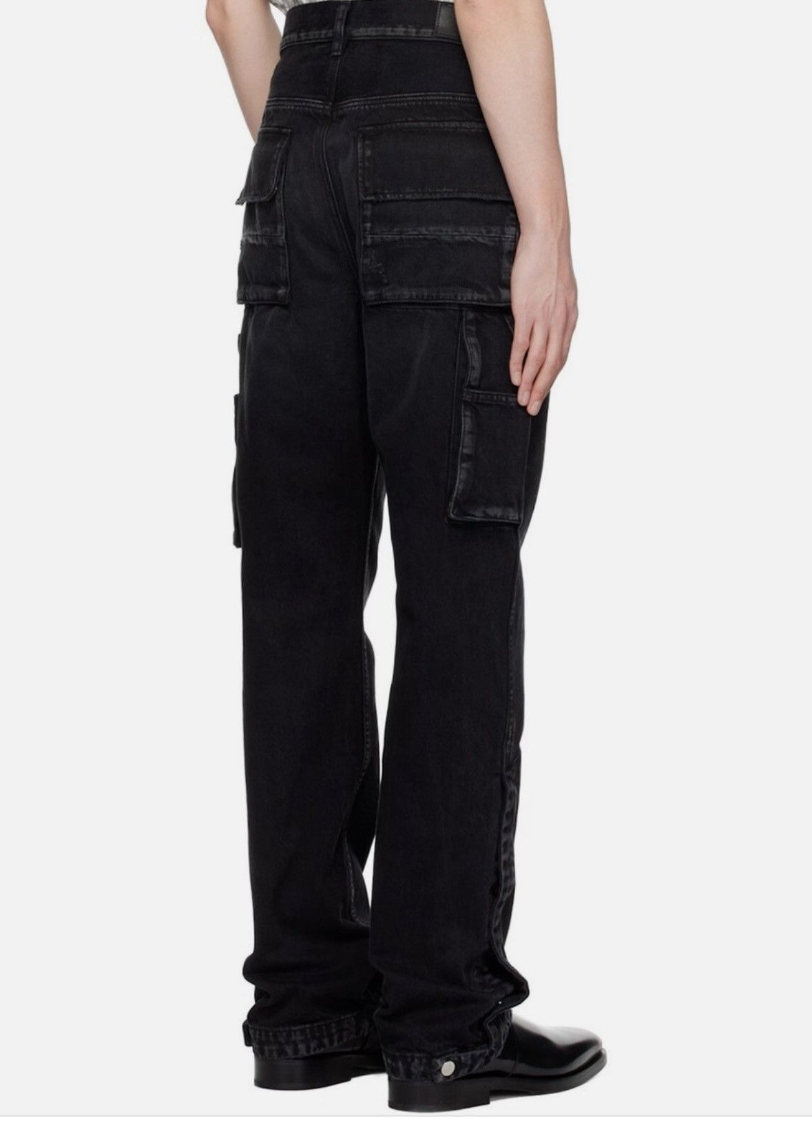 Amiri *STEAL*! Amiri Wide Leg Workmen Denim Size US 34 / EU 50 - 1 Thumbnail