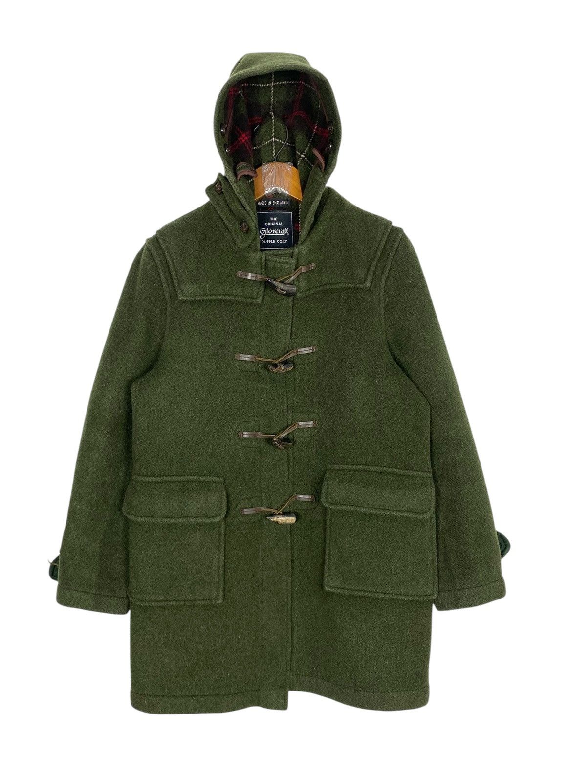 Rare‼️ Vintage Gloverall Wool Duffle Coat Made in England