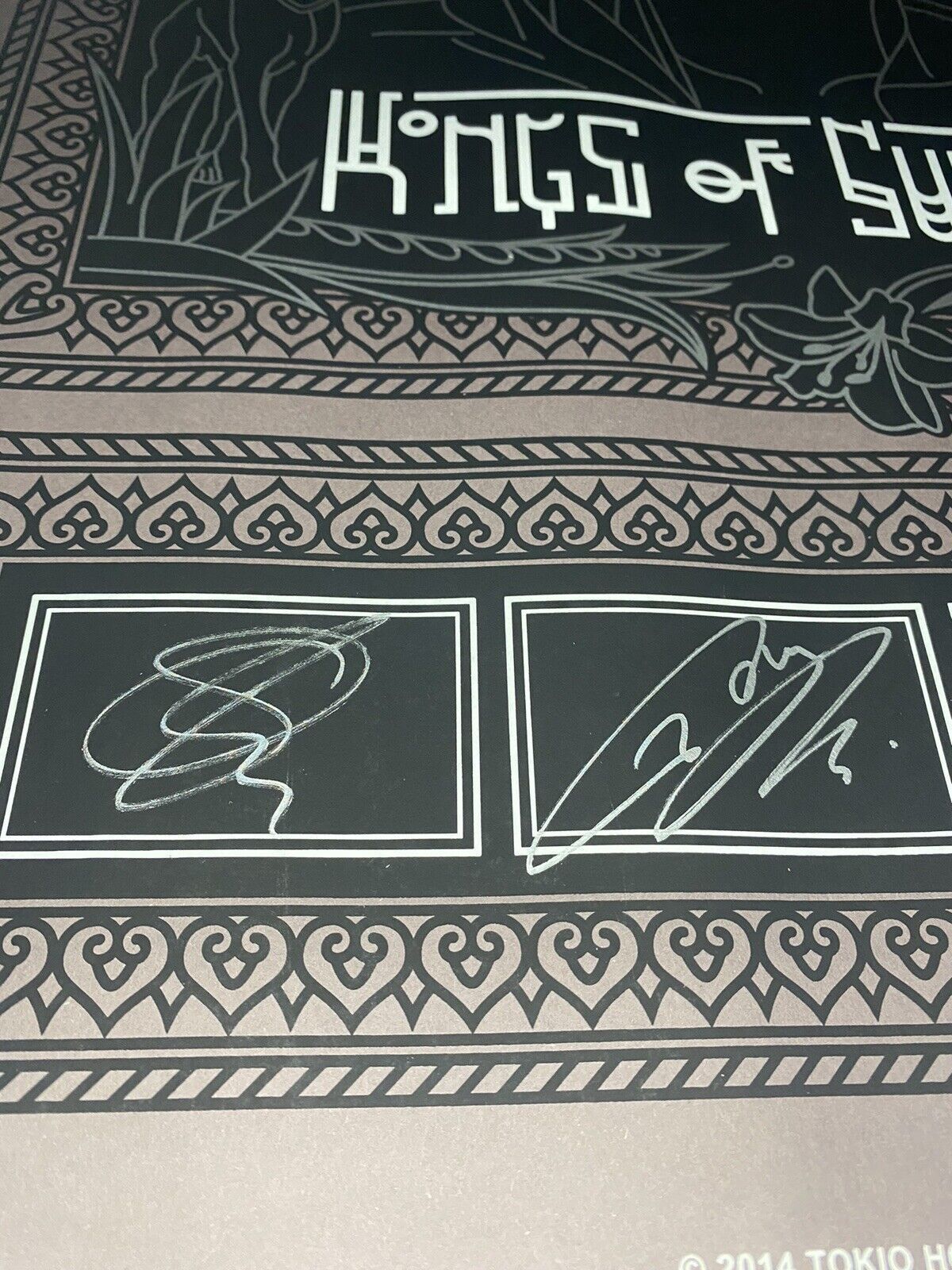 Other Tokio Hotel Autographed Limited Print Kings Of Suburbia Size ONE SIZE - 4 Thumbnail