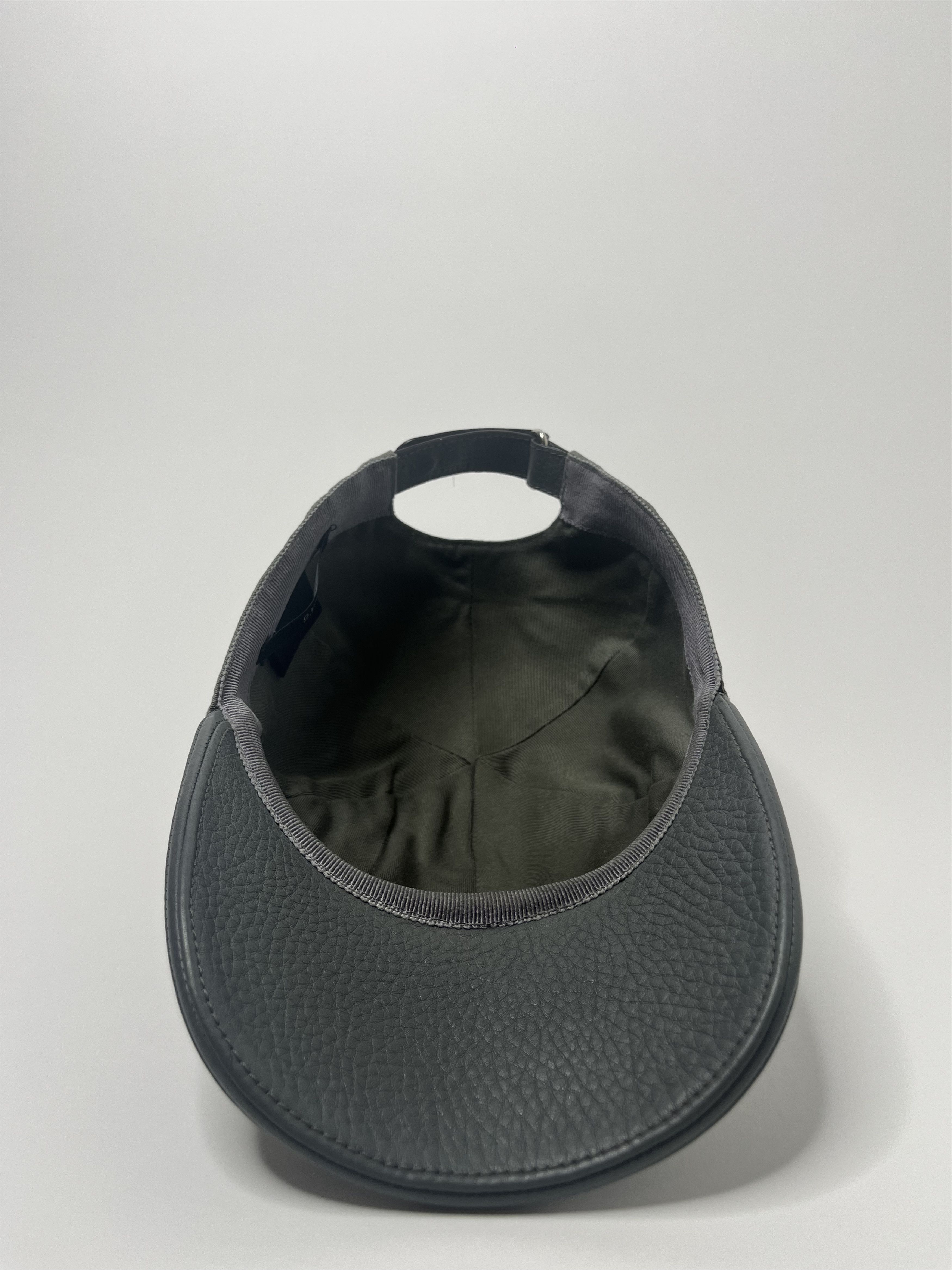 Gucci Gucci | Grey Half Leather Hat Size ONE SIZE - 5 Thumbnail