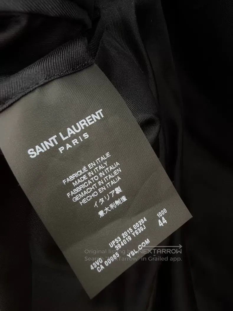 Saint Laurent Paris Saint Laurent Paris Suit jacket i Size US S / EU 44-46 / 1 - 7 Thumbnail