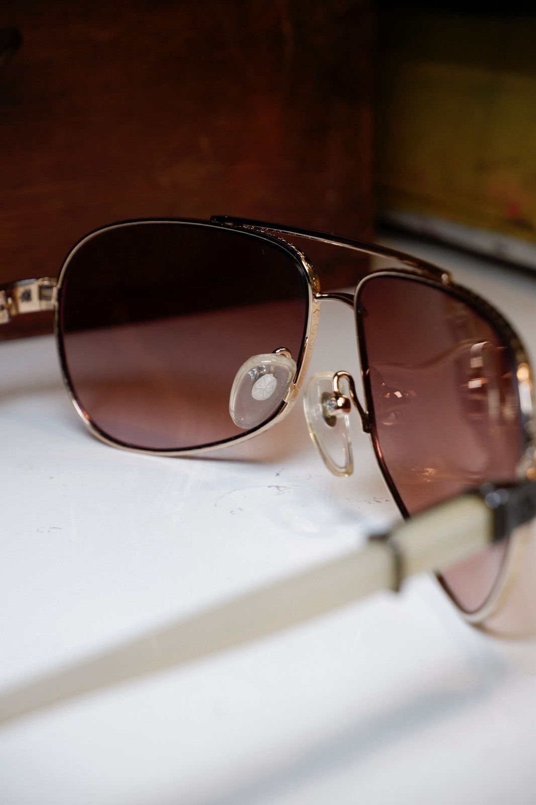 Chrome Hearts Chrome Hearts " Baby Beast " sunglasses Size ONE SIZE - 8 Thumbnail