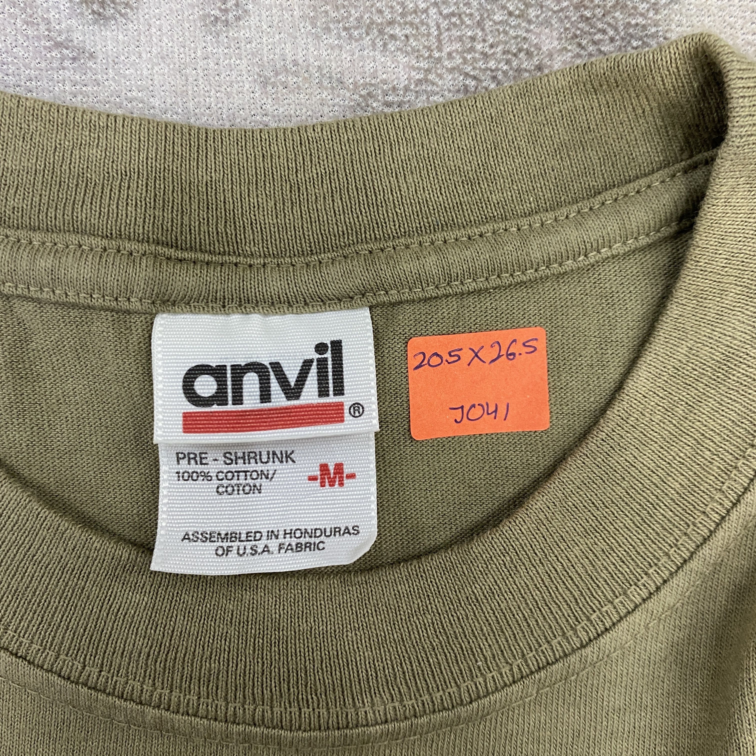 Anvil Vintage Hyper Tricker Army Tshirt - J041 Size US M / EU 48-50 / 2 - 4 Thumbnail