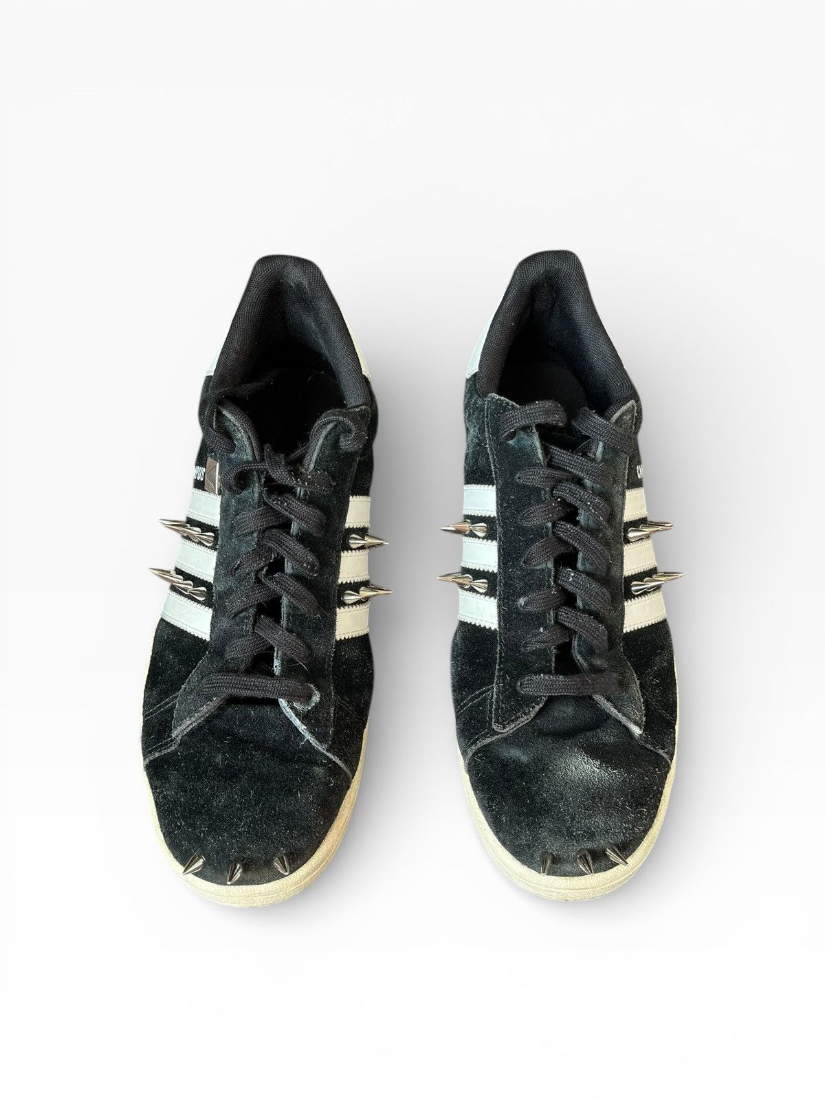 Adidas Adidas Campus Black Suede Spiked Custom – US 10.5 Size US 10.5 / EU 43-44 - 5 Thumbnail