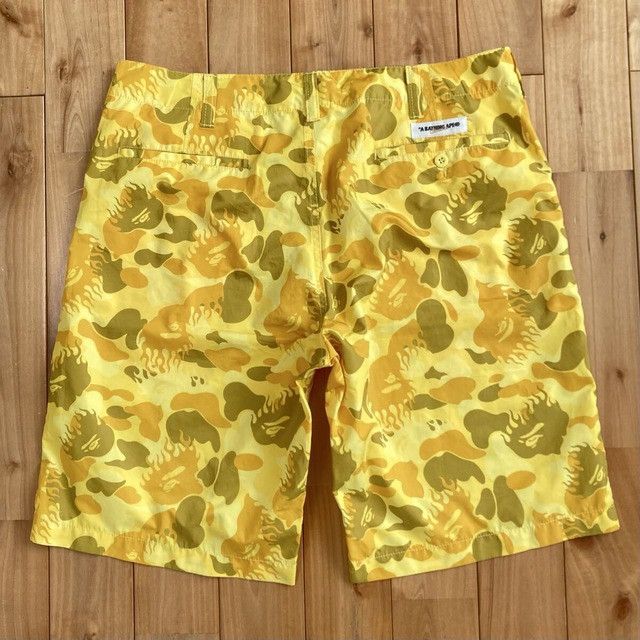 Bape BAPE Fire camo nylon shorts a bathing ape flame NIGO ★size L Size US 34 / EU 50 - 2 Thumbnail