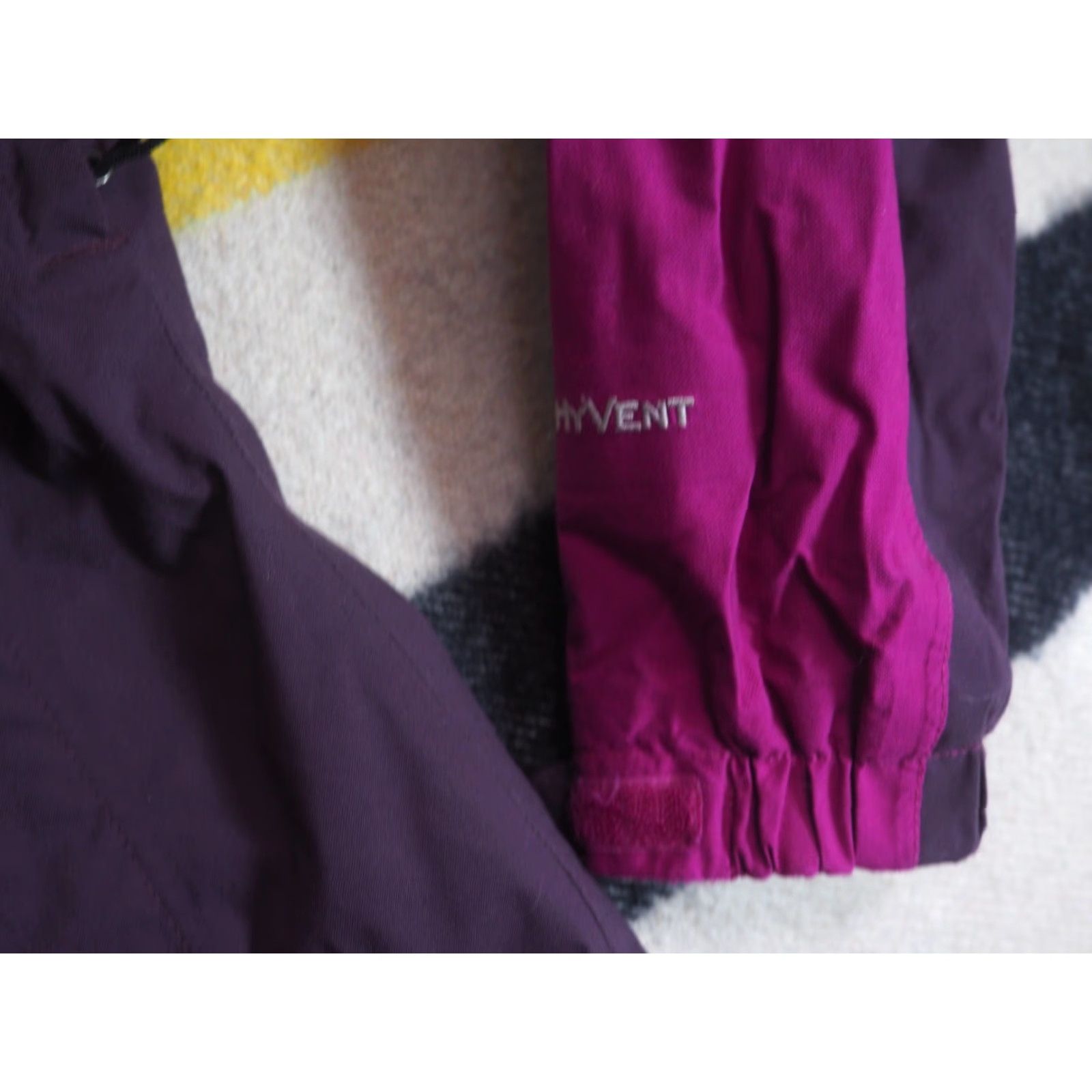 The North Face The North Face TNF Hyvent Purple Hooded Shell Ski Snowboard Jacket Womens XS Size XS / US 0-2 / IT 36-38 - 8 Thumbnail