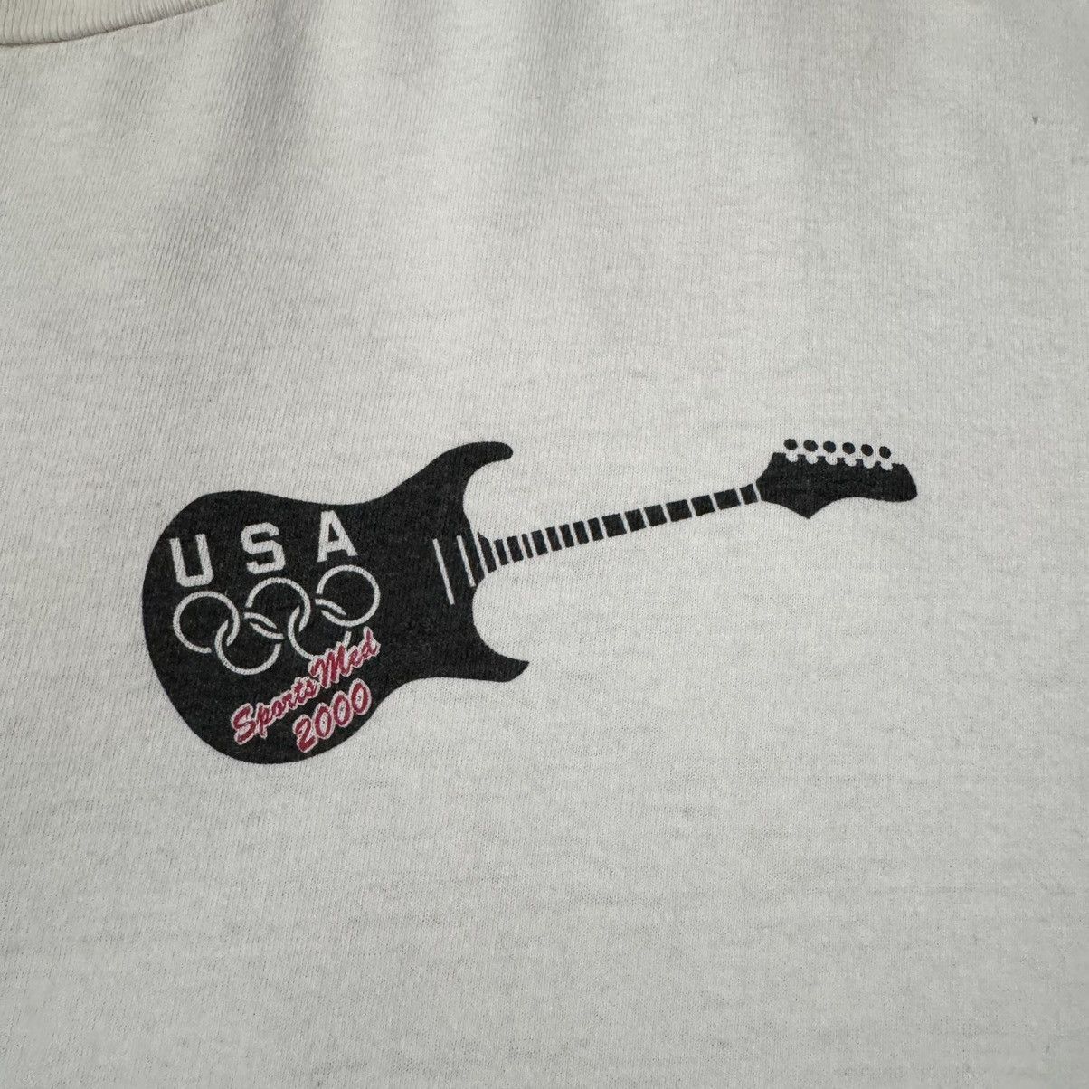 Hanes × USA Olympics × Vintage Vintage USA Olympic Music Festival 90s T-shirt Size US XXL / EU 58 / 5 - 5 Thumbnail
