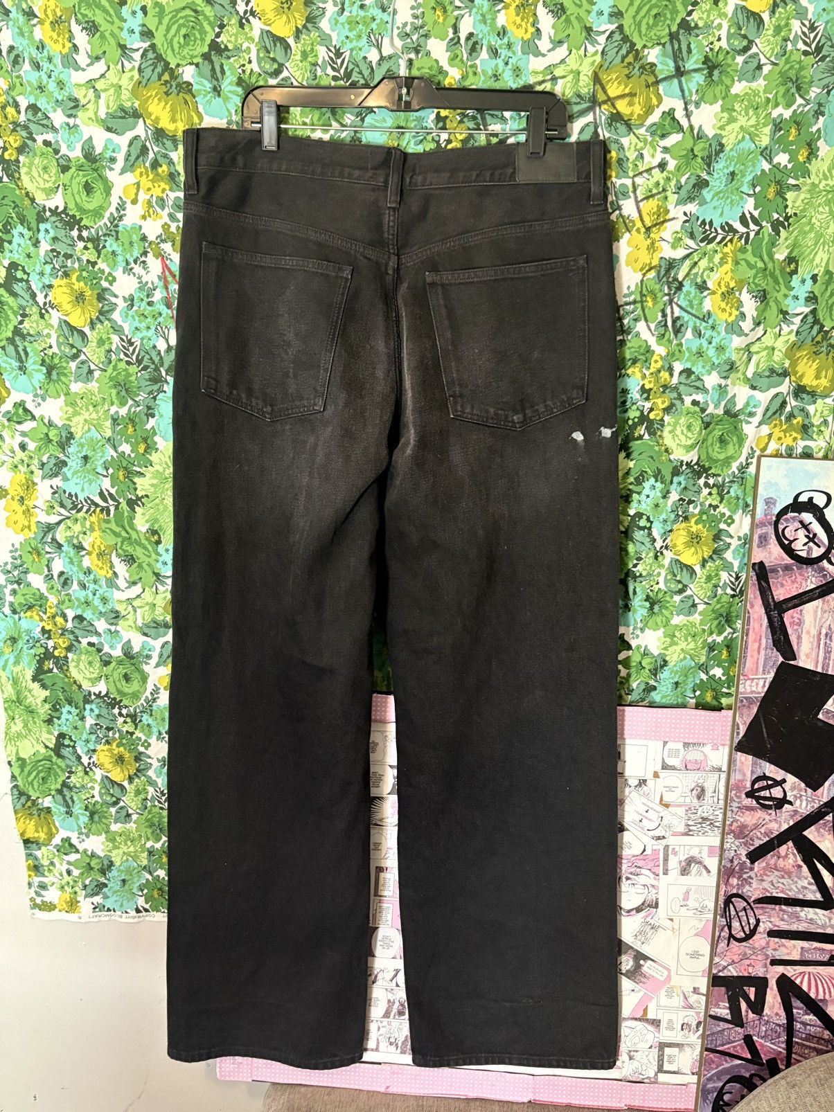 Madewell Madewell “Low-Slung Baggy” jeans in black wash. Size US 30 / EU 46 - 6 Thumbnail