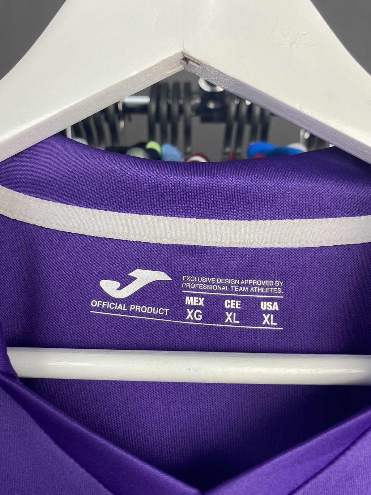 Joma 2013/14 JOMA FIORENTINA HOME SOCCER FOOTBALL JERSEY SHIRT Size US XL / EU 56 / 4 - 4 Thumbnail