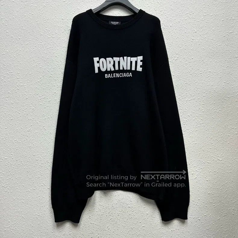 Balenciaga Balenciaga Fortnite collaboration limited edition sweater Size US L / EU 52-54 / 3 - 1 Thumbnail