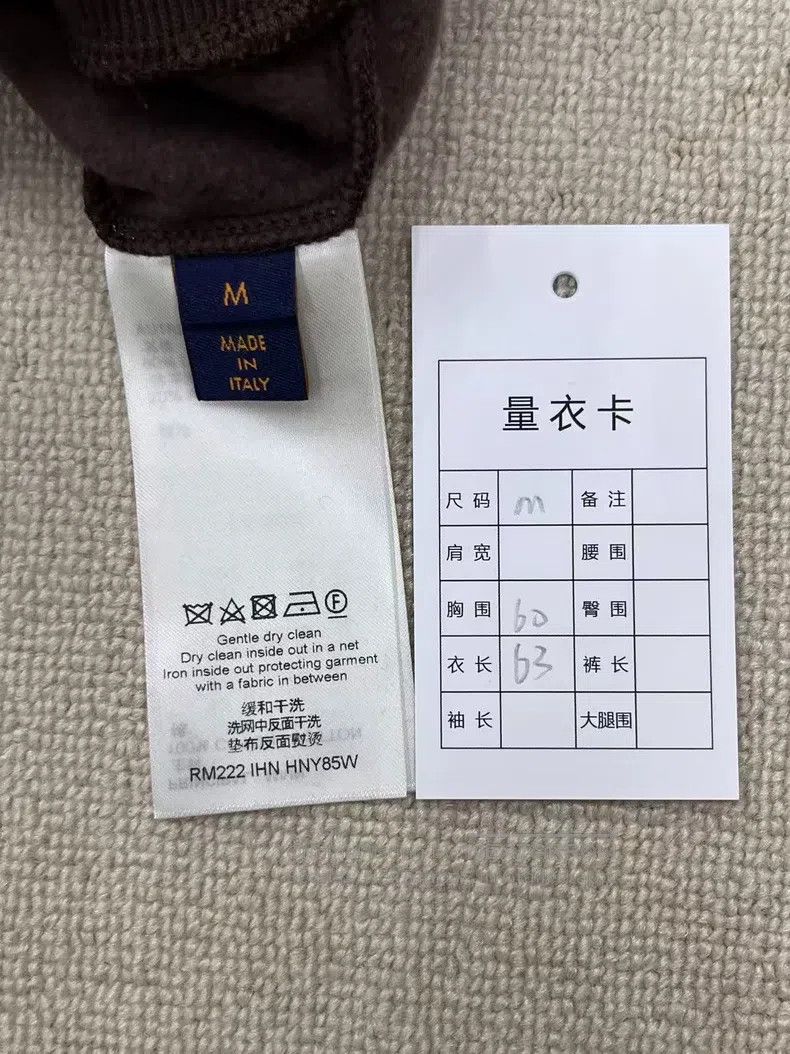 Other Louis Vuitton FW22 Logo drawstring hooded sweatshirt with Size US M / EU 48-50 / 2 - 5 Thumbnail