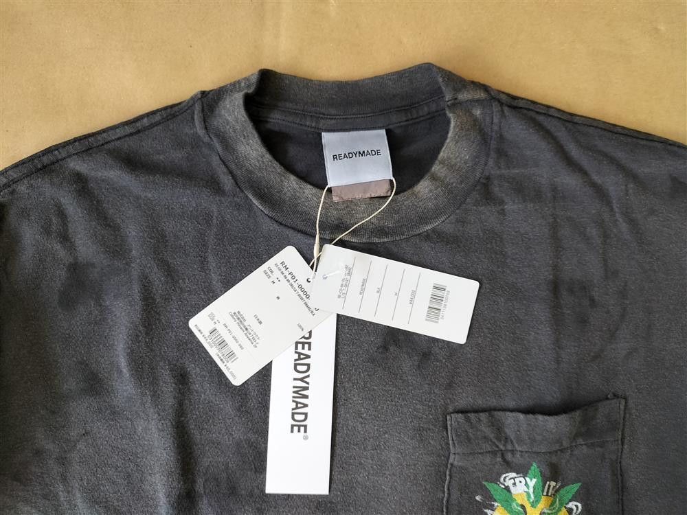 READYMADE READYMADE MARLBORO SNAKE LS T-SHIRT WASHED BLACK MED Size US M / EU 48-50 / 2 - 14 Thumbnail