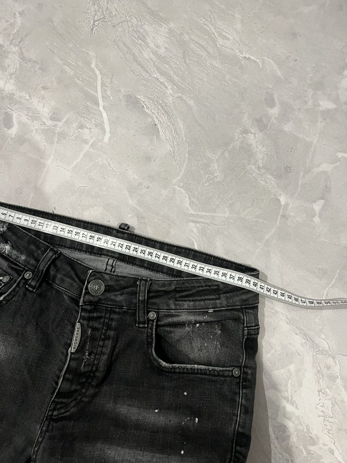 Japanese Brand Heavy Archive Dark Skinny / Hysteric Glamour Style / Grunge Size US 32 / EU 48 - 11 Thumbnail