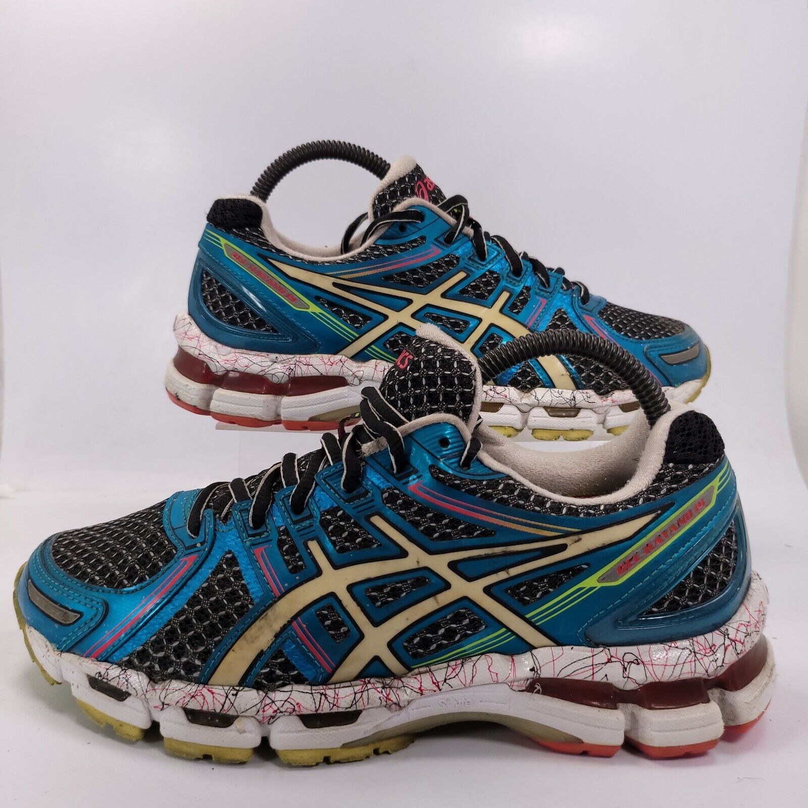 Asics Asics Gel-Kayano 19 Athletic Shoes Womens Size 8 T362N Blue Size US 8 / IT 38 - 5 Thumbnail
