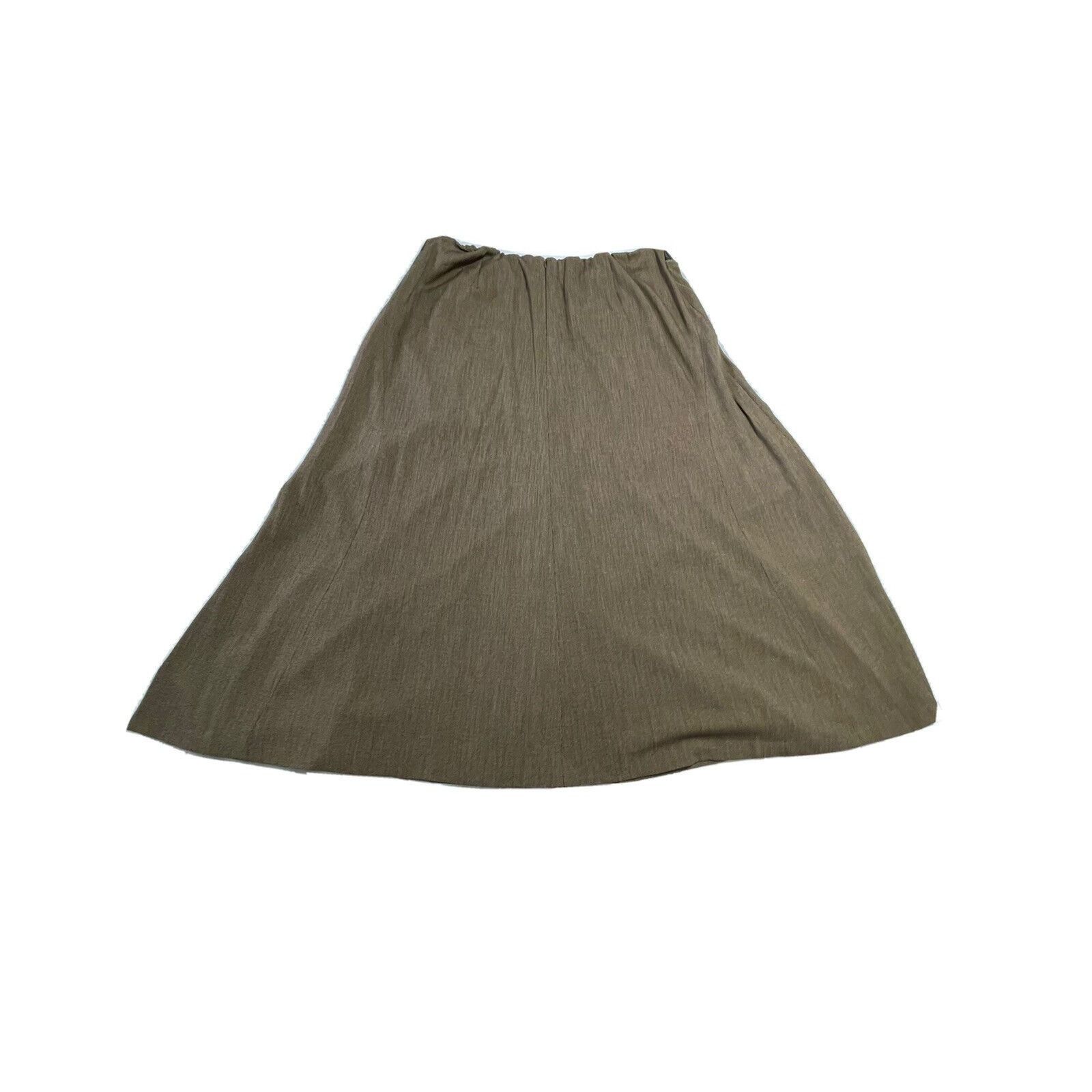 Other KOOS OF COURSE ART TO WEAR Skirt Tweed Animal Print Leather Size 42" / US 20 - 7 Thumbnail