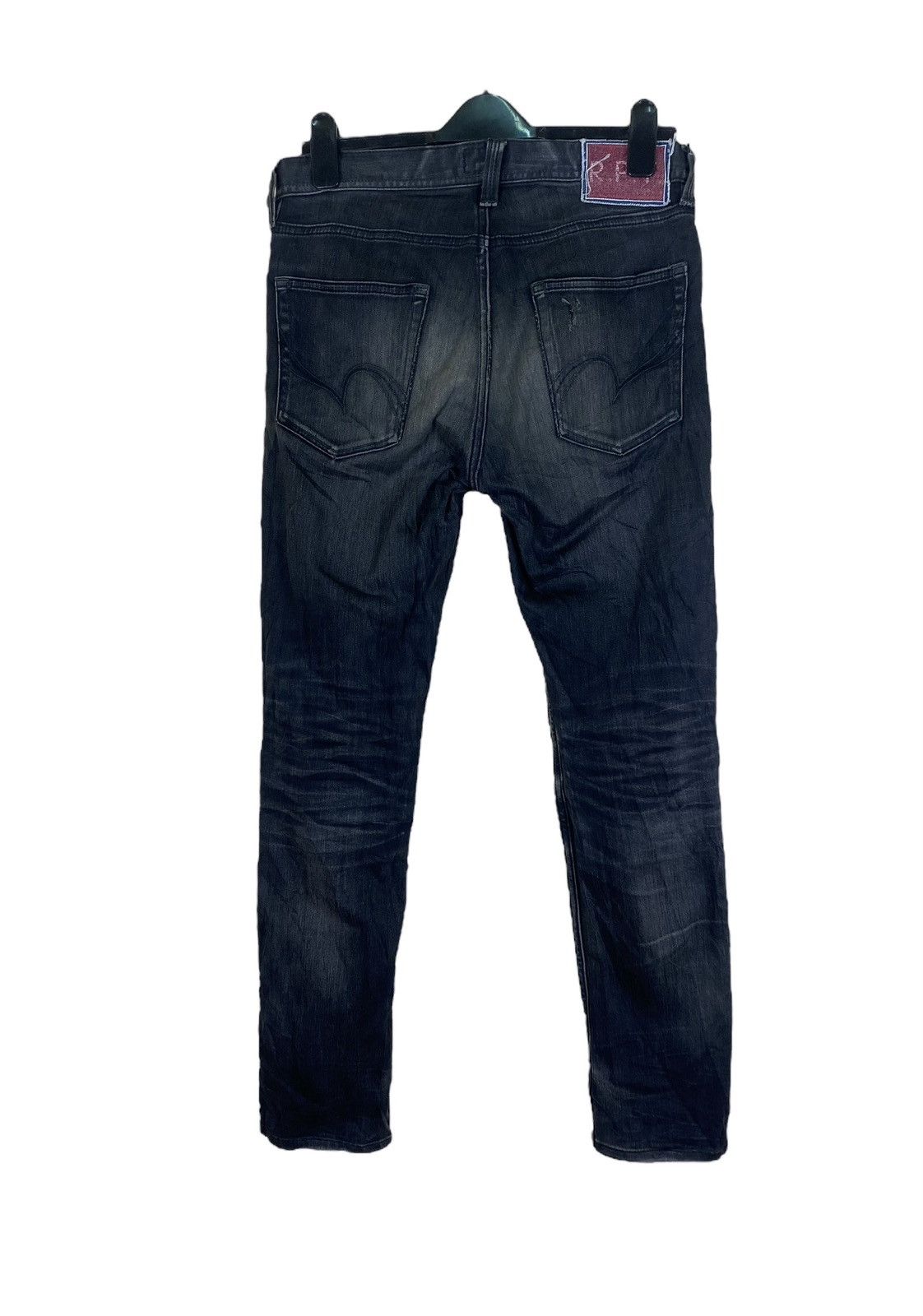 If Six Was Nine × Japanese Brand Japanese Brand Skinny R.P.T by Rupert Distressed Flare Jeans Size US 32 / EU 48 - 6 Thumbnail