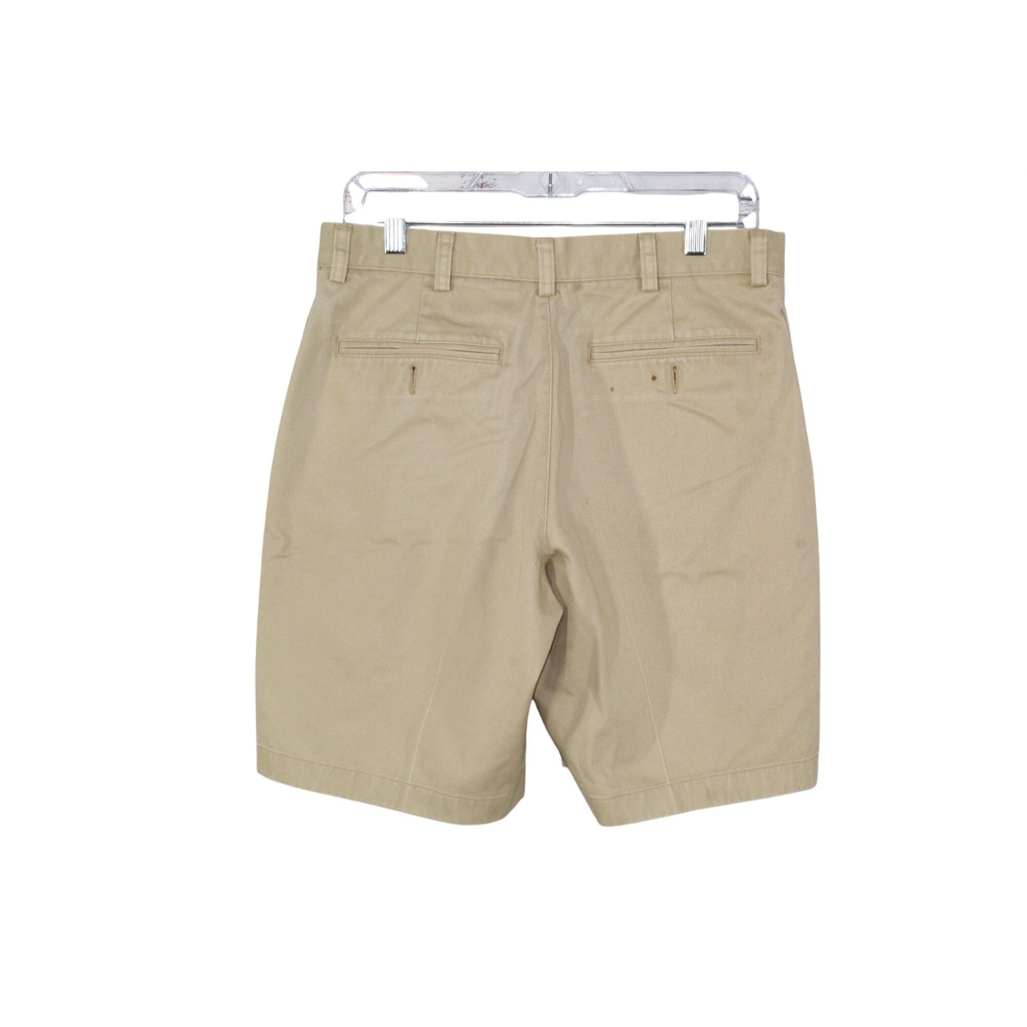 L.L. Bean LL Bean Men Wrinkle Free Chino Shorts Classic Fit 8" Casual Size US 31 - 2 Thumbnail