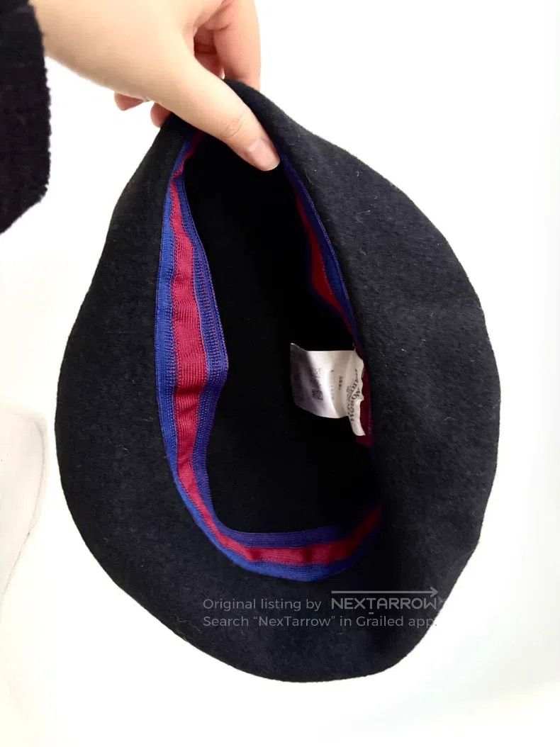 Vivienne Westwood Vivienne Westwood Used Black Saturn Beret Size ONE SIZE - 4 Thumbnail