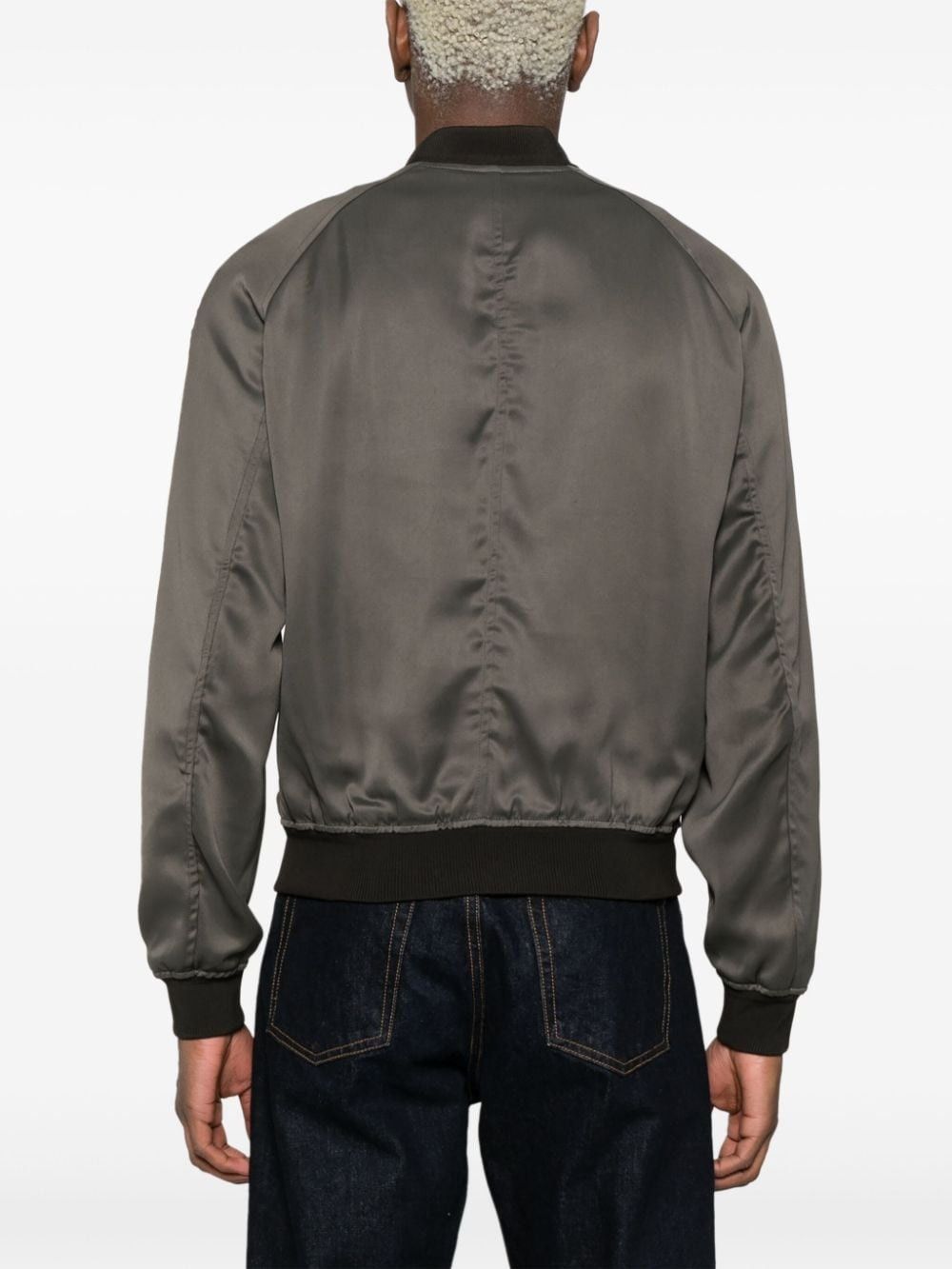 Tom Ford o1y0425 Bomber Jacket in Chocolate Brown Size US M / EU 48-50 / 2 - 4 Thumbnail