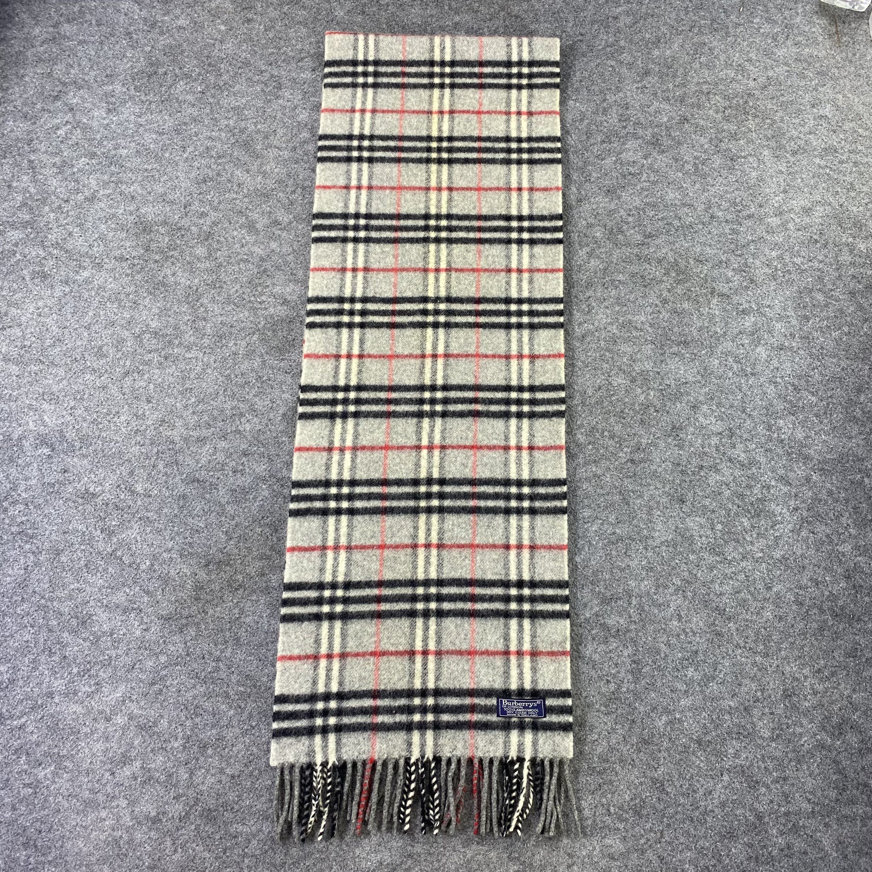 Burberry Burberry Wool Muffler / Scarf / Neckwear-T1516 Size ONE SIZE - 2 Thumbnail