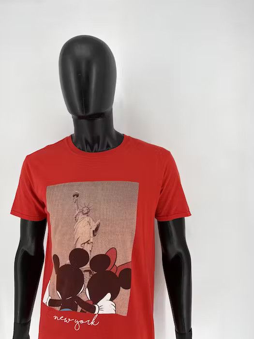 Disney × Mickey Mouse × Vintage Vintage Y2K Mickey Mouse New York Tshirt Size M Size US M / EU 48-50 / 2 - 8 Thumbnail