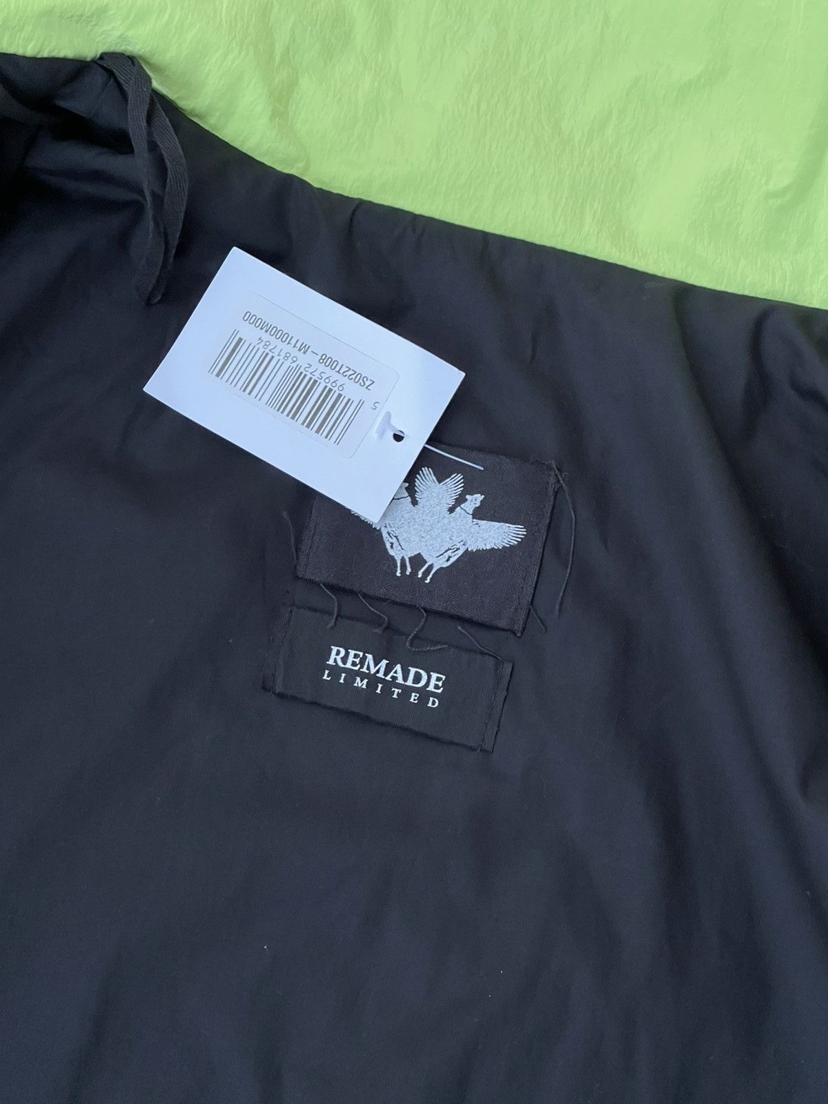 Japanese Brand !DS! AW22 Zsigmond Kassa Acid Green Jacket Coat Size US M / EU 48-50 / 2 - 21 Thumbnail