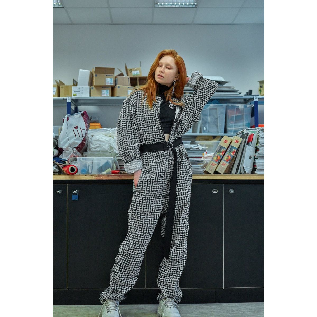 G-Star RARE G-Star x Pharrell Williams Avernus Houndstooth Jumpsuit Size US 30 / EU 46 - 1 Thumbnail