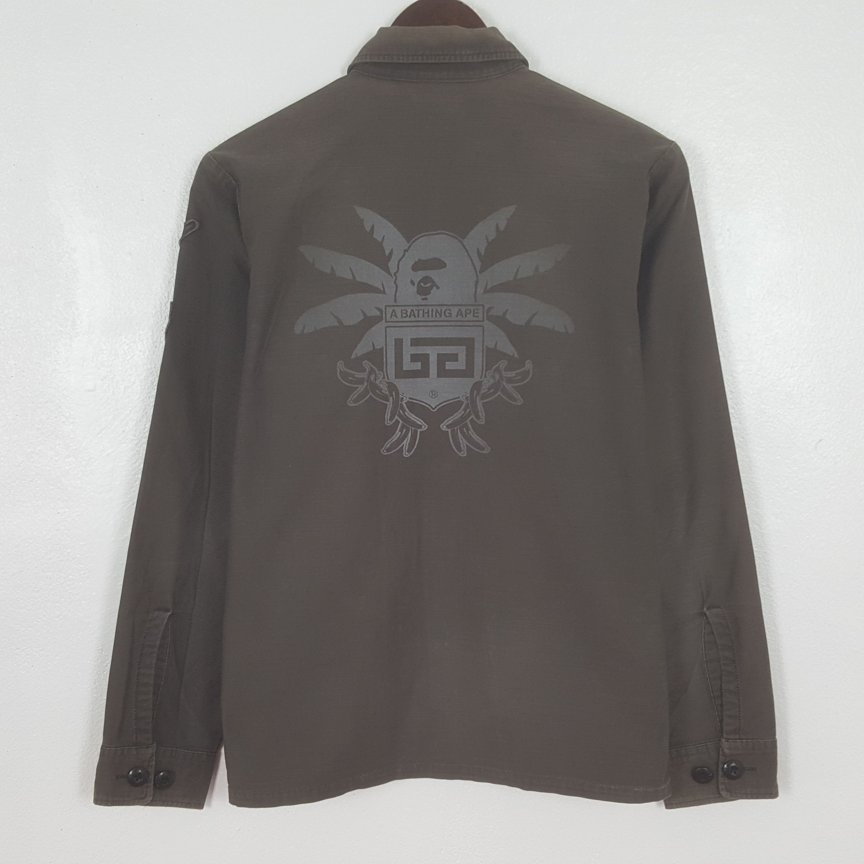 Bape Vintage BAPE A Bathing Ape Button Up Jacket Size US XS / EU 42 / 0 - 1 Thumbnail
