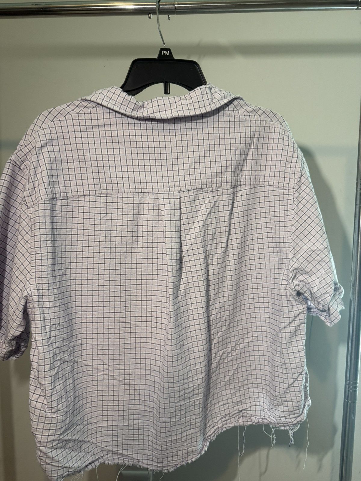 Vintage Purple Pink Cropped Buttondown Size US M / EU 48-50 / 2 - 1 Thumbnail