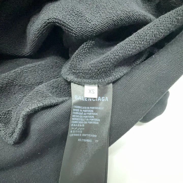 Balenciaga Balenciaga Balenciaga Logo Embroidered Long Sleeve Sweatsh Size US XS / EU 42 / 0 - 1 Thumbnail