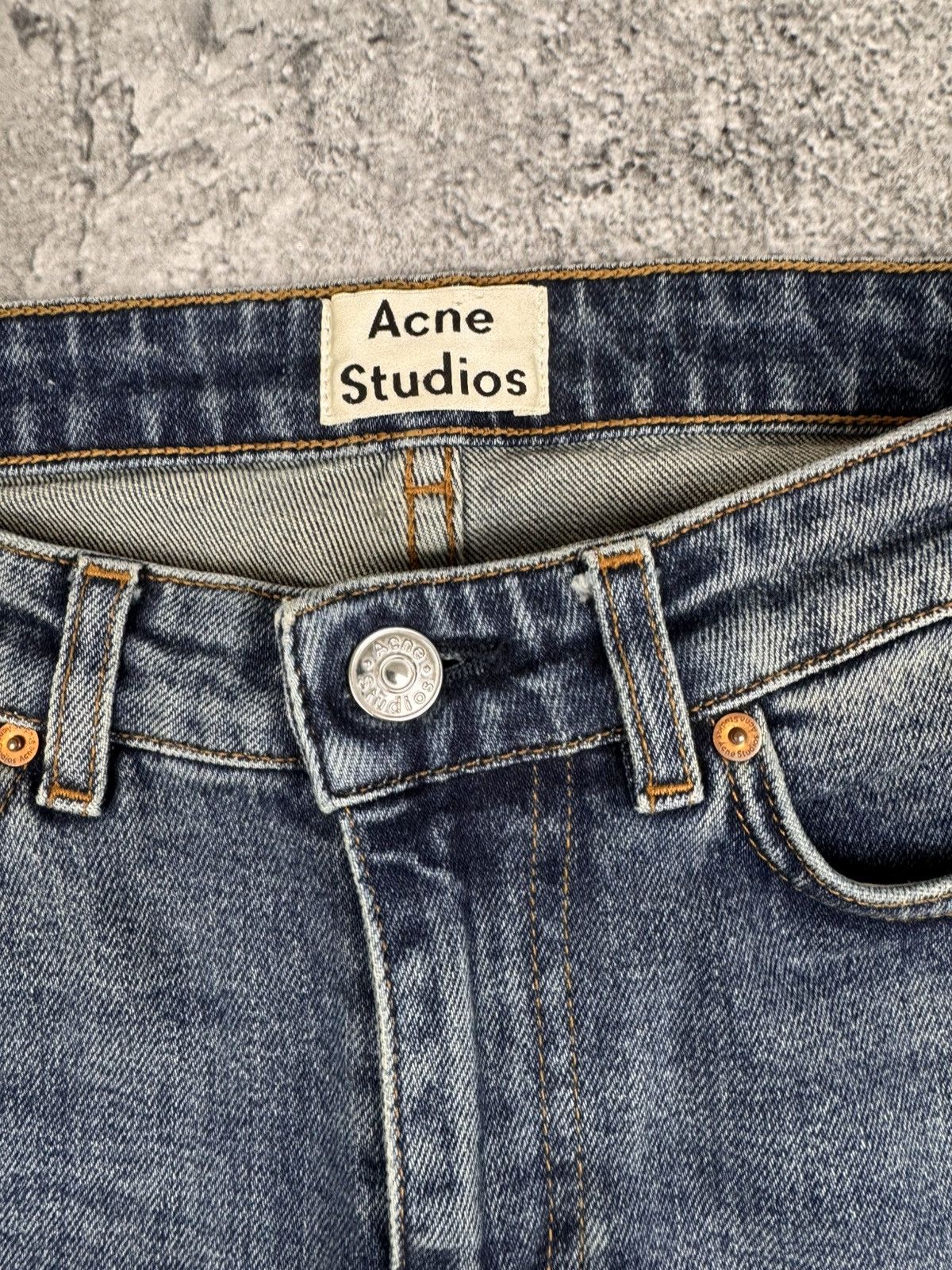 Acne Studios Acne Studios Women Slim Fit Jeans Blue Size W25 L32 Size 25" / US 0 / IT 36 - 5 Thumbnail