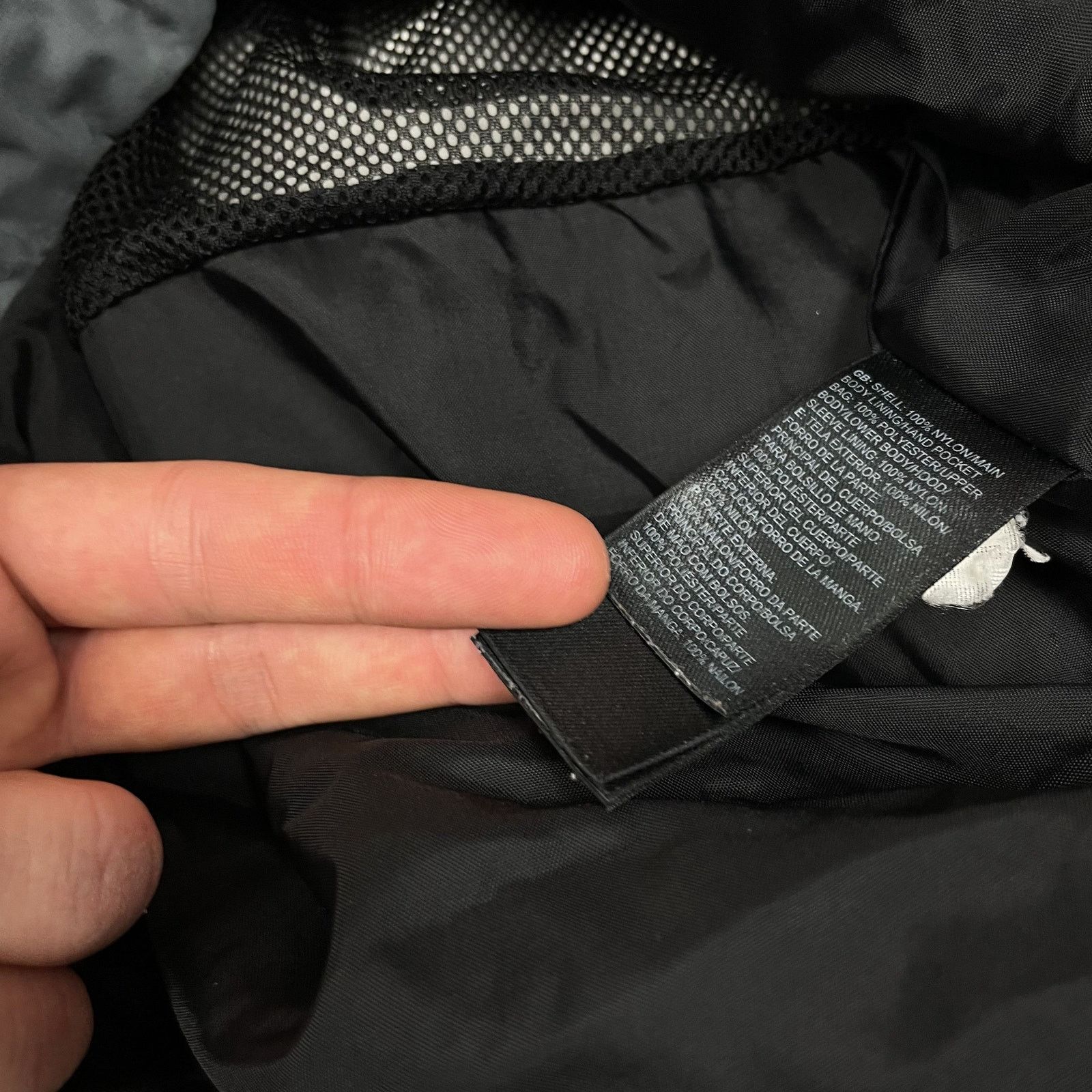 The North Face × Vintage The North Face Hyvent Mens Gray Hooded Full Zip Jacket Small Size US S / EU 44-46 / 1 - 15 Thumbnail