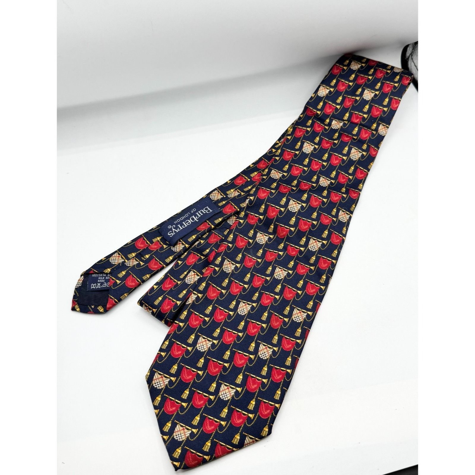 Burberry Burberry's of London silk tie necktie Size ONE SIZE - 3 Thumbnail