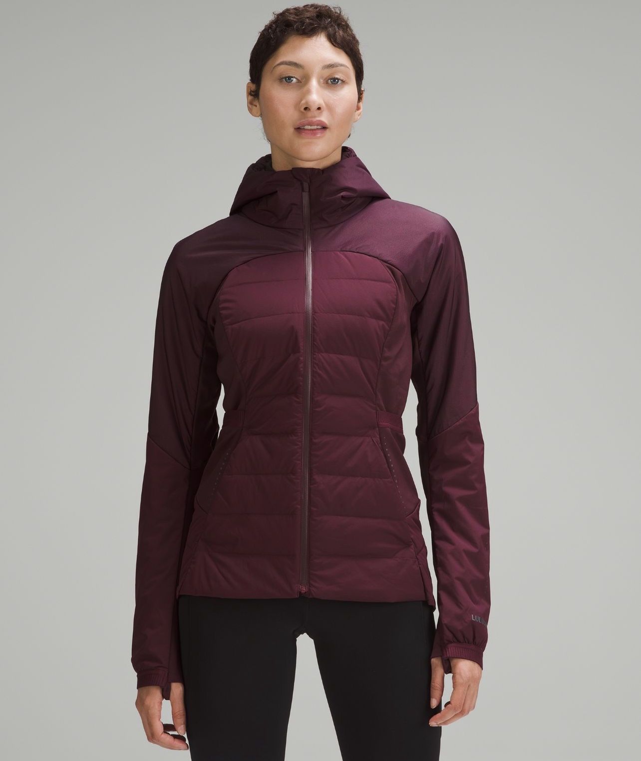 image of Lululemon Down It For All Jacket Size 4 In Cassis NWT in Purple, Women's