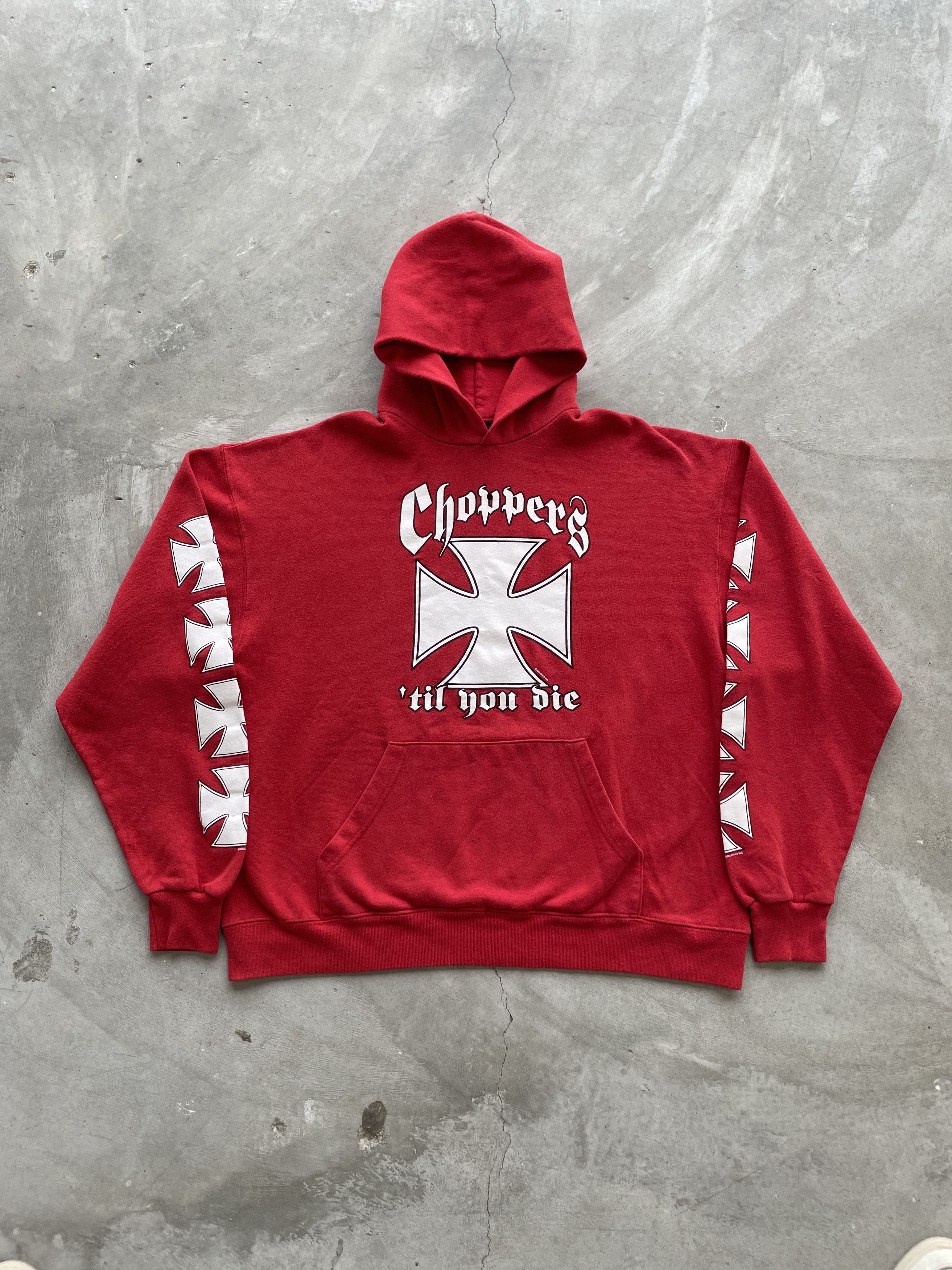 Harley Davidson × Vintage 2001 West Coast Choppers Till You die 