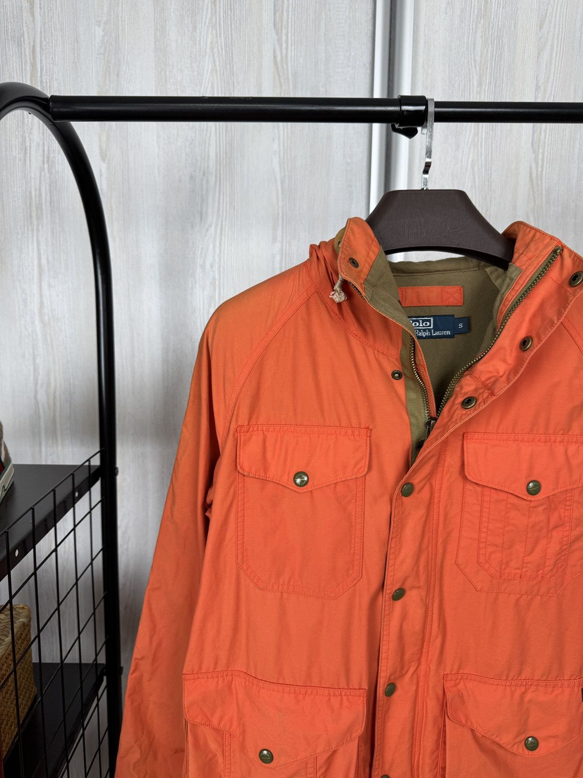 Polo Ralph Lauren Polo Ralph Lauren vintage orange dirty style talon jacket Size US S / EU 44-46 / 1 - 7 Thumbnail