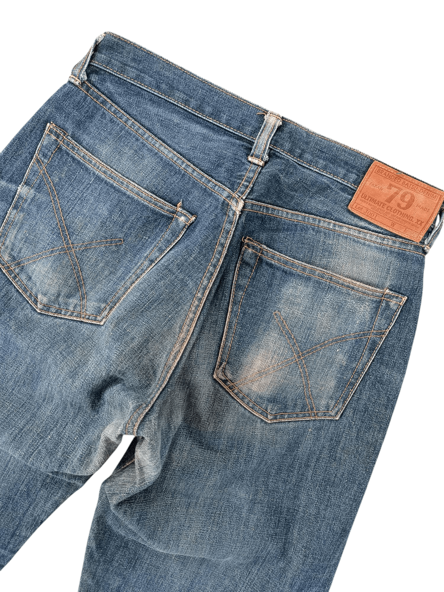 Japanese Brand Japanese Brand Batsu Denim 79 Lot J001 Selvedge Denim E199 Size US 30 / EU 46 - 11 Thumbnail