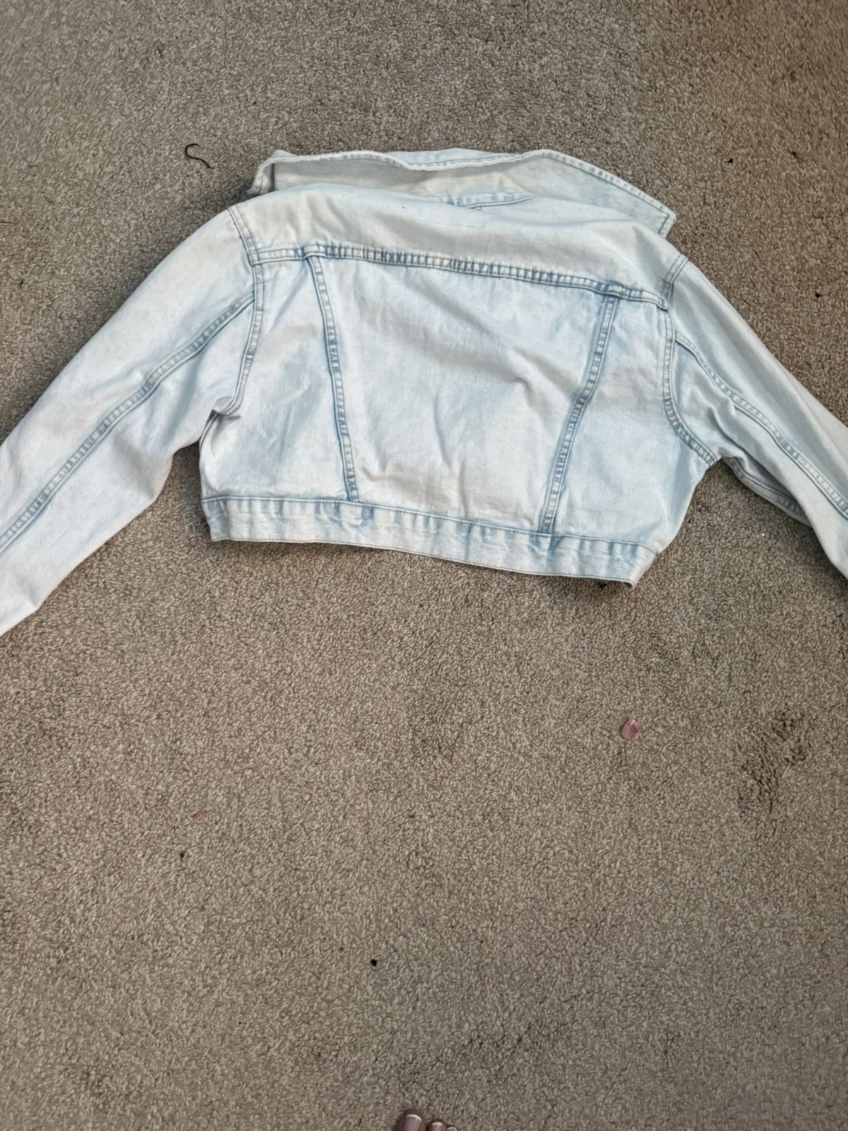 Other cropped denim jean jacket Size XS / US 0-2 / IT 36-38 - 2 Thumbnail