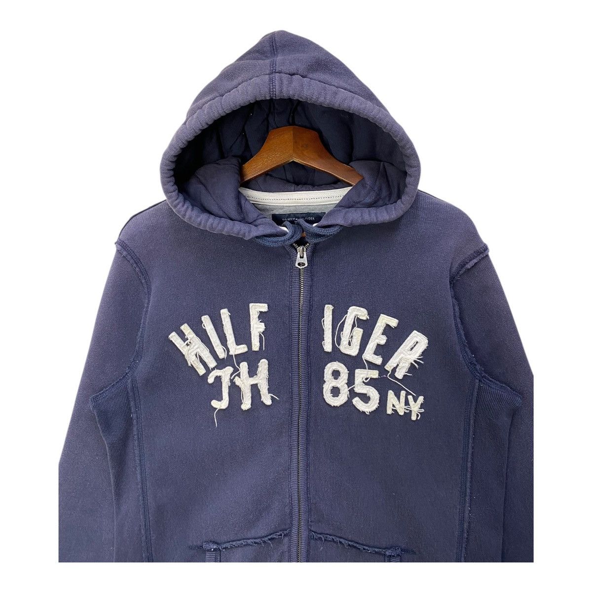 Tommy Hilfiger Tommy Hilfiger Sport Hoodie Full Zip Sun Faded Slim Fit Size US L / EU 52-54 / 3 - 2 Thumbnail