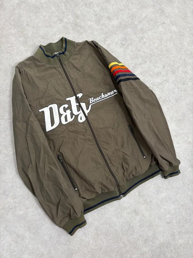 Dolce & Gabbana SS2006 Dolce & Gabbana Khaki Light Beach Nylon Jacket Size US S / EU 44-46 / 1 - 4 Thumbnail