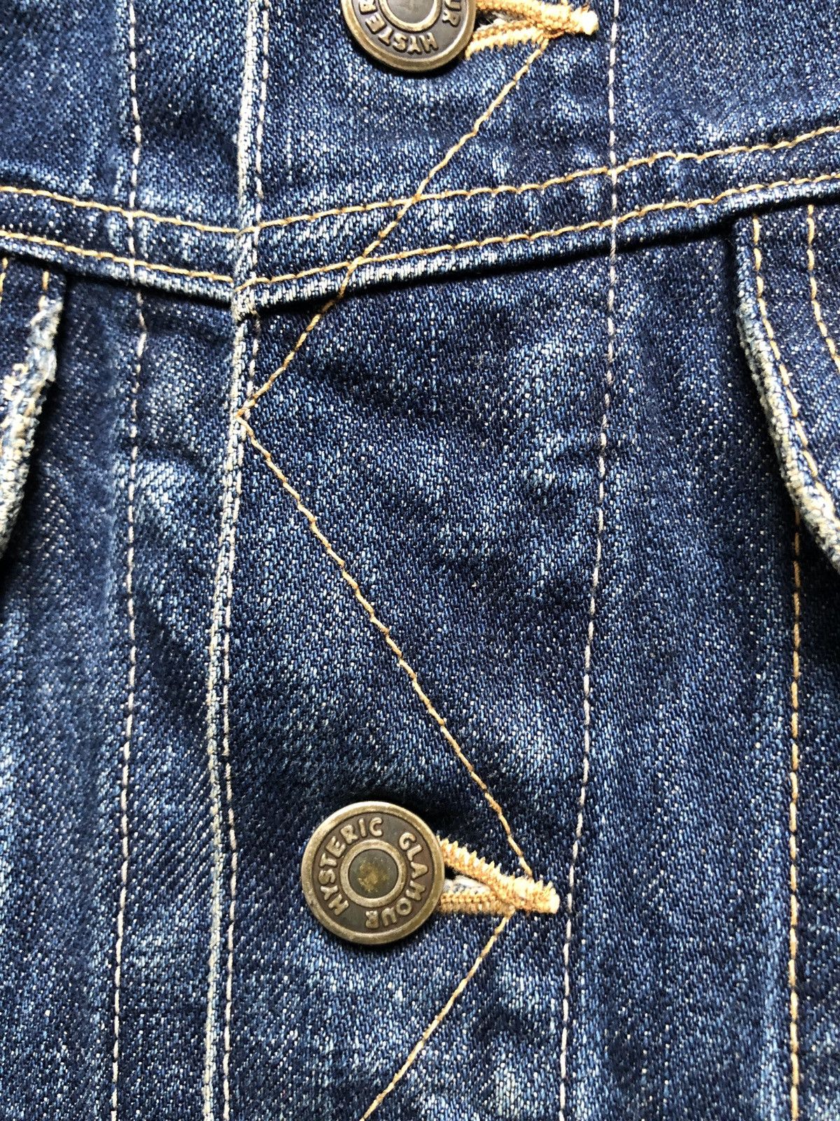 Hysteric Glamour VINTAGE HYSTERIC GLAMOUR LEE STYLE DENIM JACKET Size US S / EU 44-46 / 1 - 6 Thumbnail