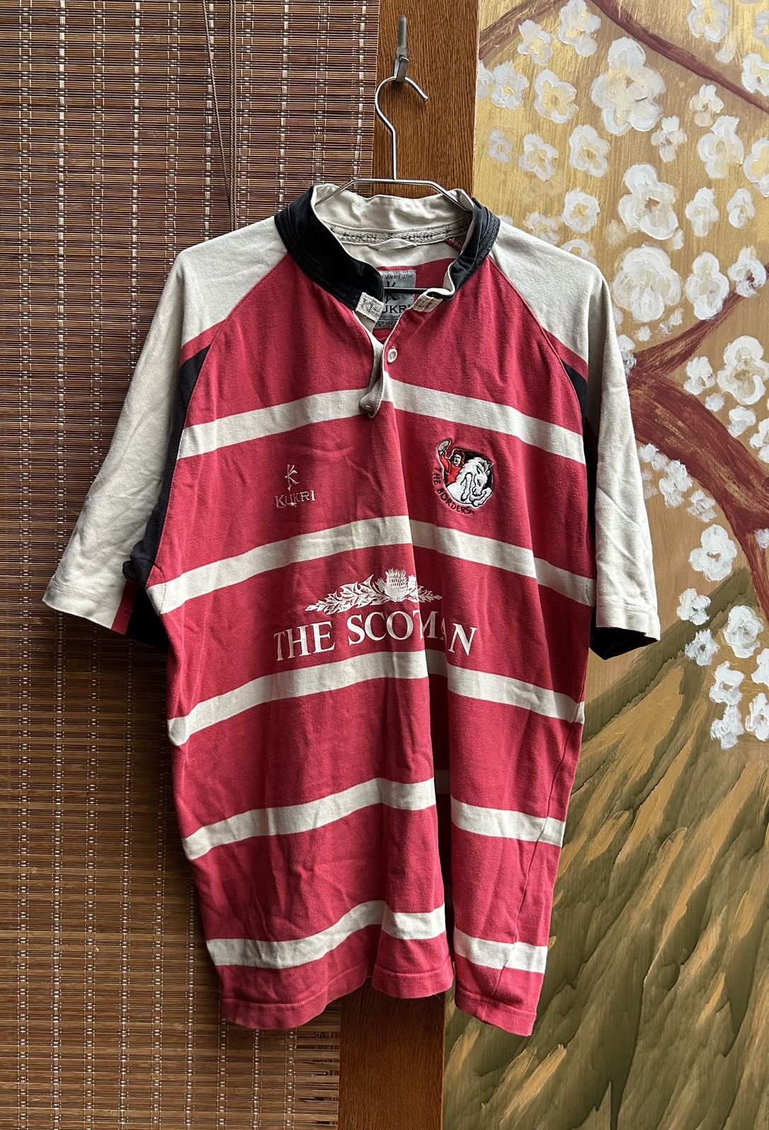 Vintage 2002-04 Border Reivers The Borders Pro Home Rugby Shirt Size US L / EU 52-54 / 3 - 1 Thumbnail