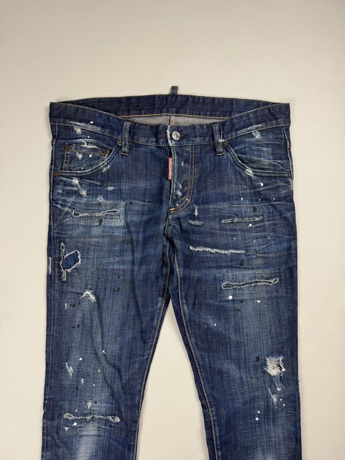Dsquared2 Dsquared 2 Men’s Distressed Denim Sexy Boot Cut Jeans Size US 34 / EU 50 - 5 Thumbnail