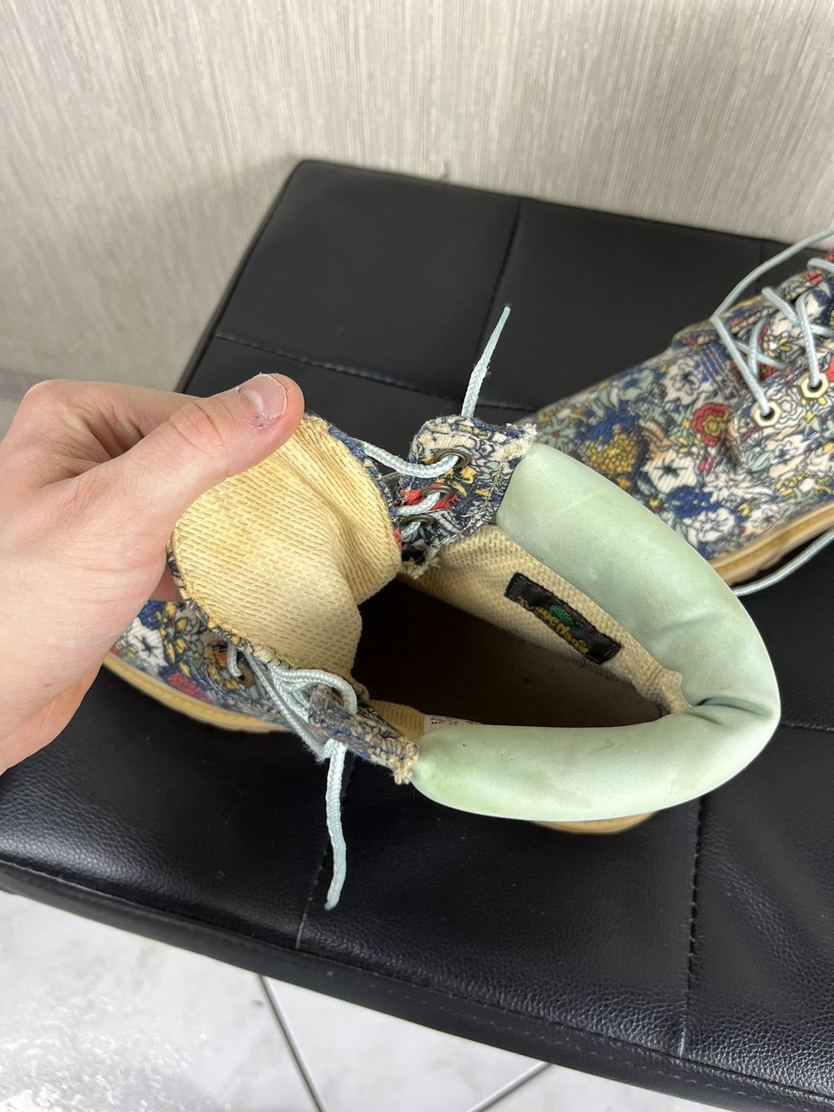 Timberland × Vintage Timberland floral boots shoes full all over print Size US 7.5 / IT 37.5 - 20 Thumbnail